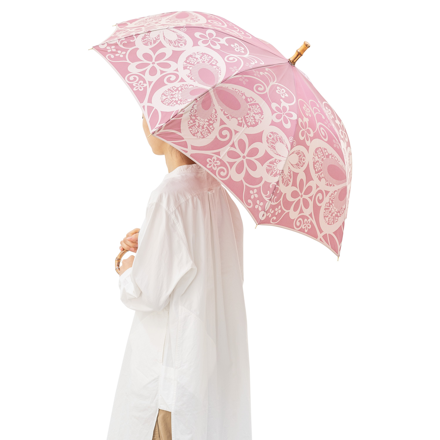 槙田商店 マキタショウテン 日傘 長傘 晴雨兼用 レディース UVカット