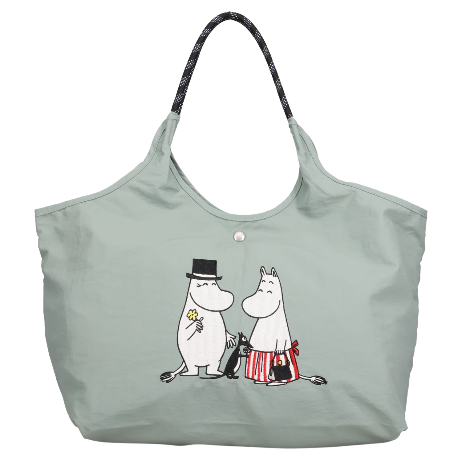 店内商品がすべてレジにて半額！！ MOOMIN ムーミン トートバッグ エコバッグ ミイ スナフキン バッグ