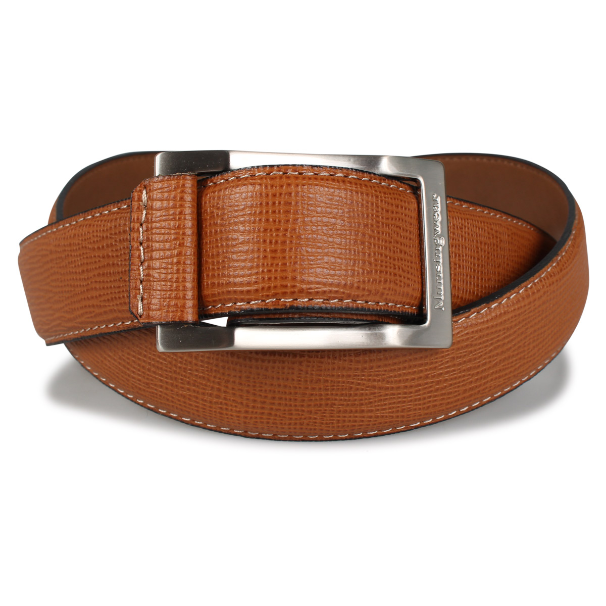 Munsingwear マンシングウェア ベルト レザーベルト メンズ LEATHER BELT ブ...