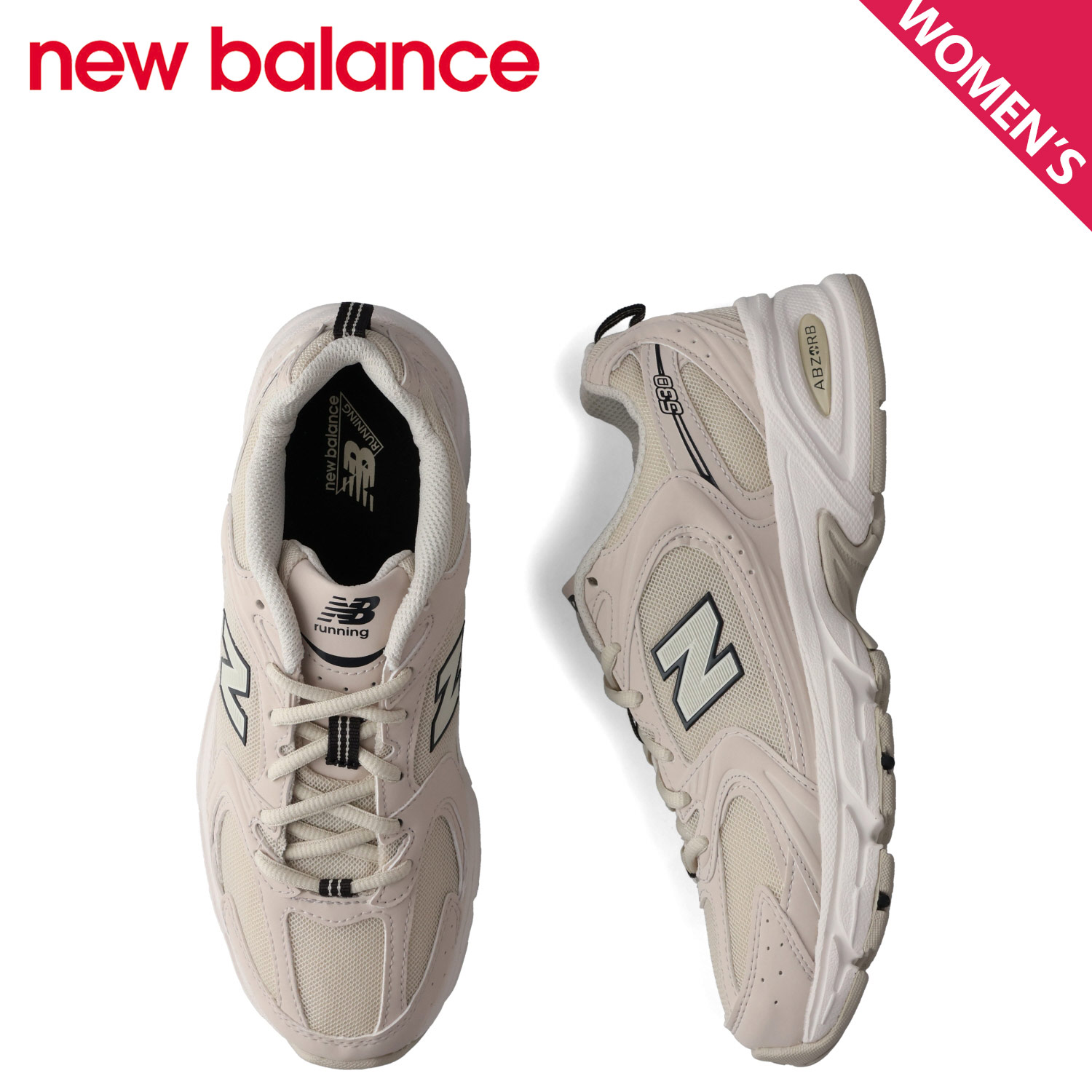 new balance ニューバランス MR530 スニーカー レディース Dワイズ ベージュ MR530SH : nb-mr530sh :  シュガーオンラインショップ - 通販 - Yahoo!ショッピング