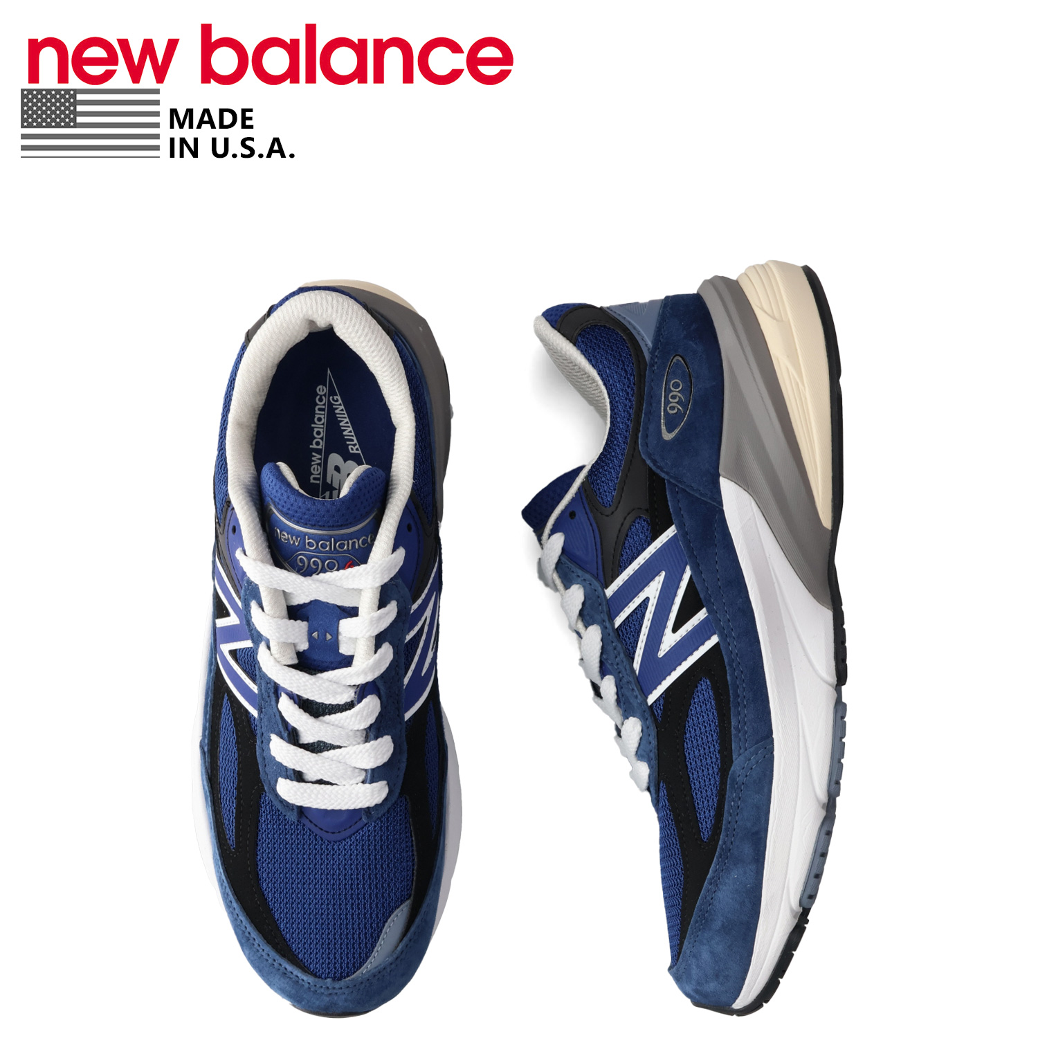 よ*ち様 新品　New Balance W990NV6 ネイビー スニーカー26 990シリーズ ニューバランス new balance 990 スニーカー