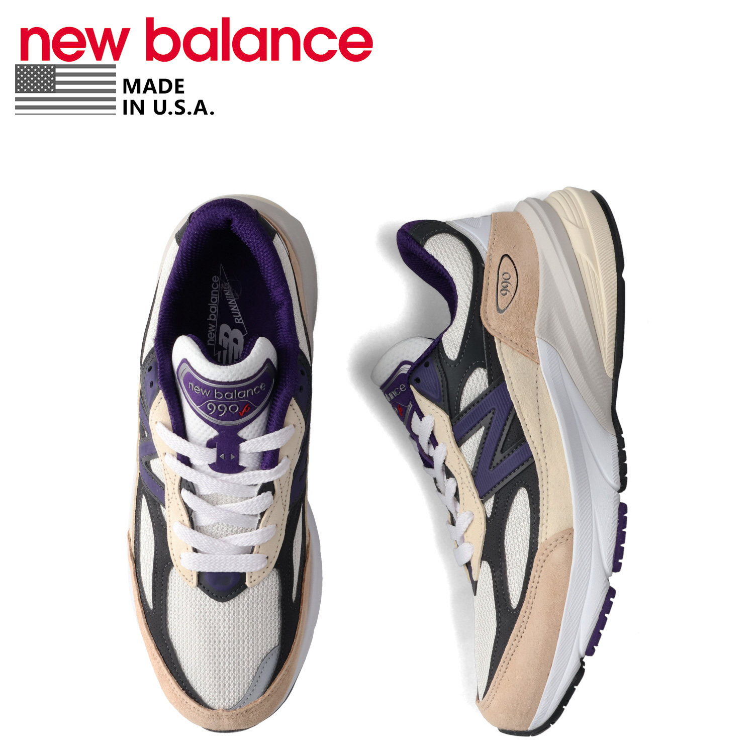 ◆正規品◆NEW BALANCE U990WB6◆関税/送料込◆男女共用◆人気◆ ◇正規品◇NEW BALANCE U990WB6◇関税/送料込◇男女共用◇人気