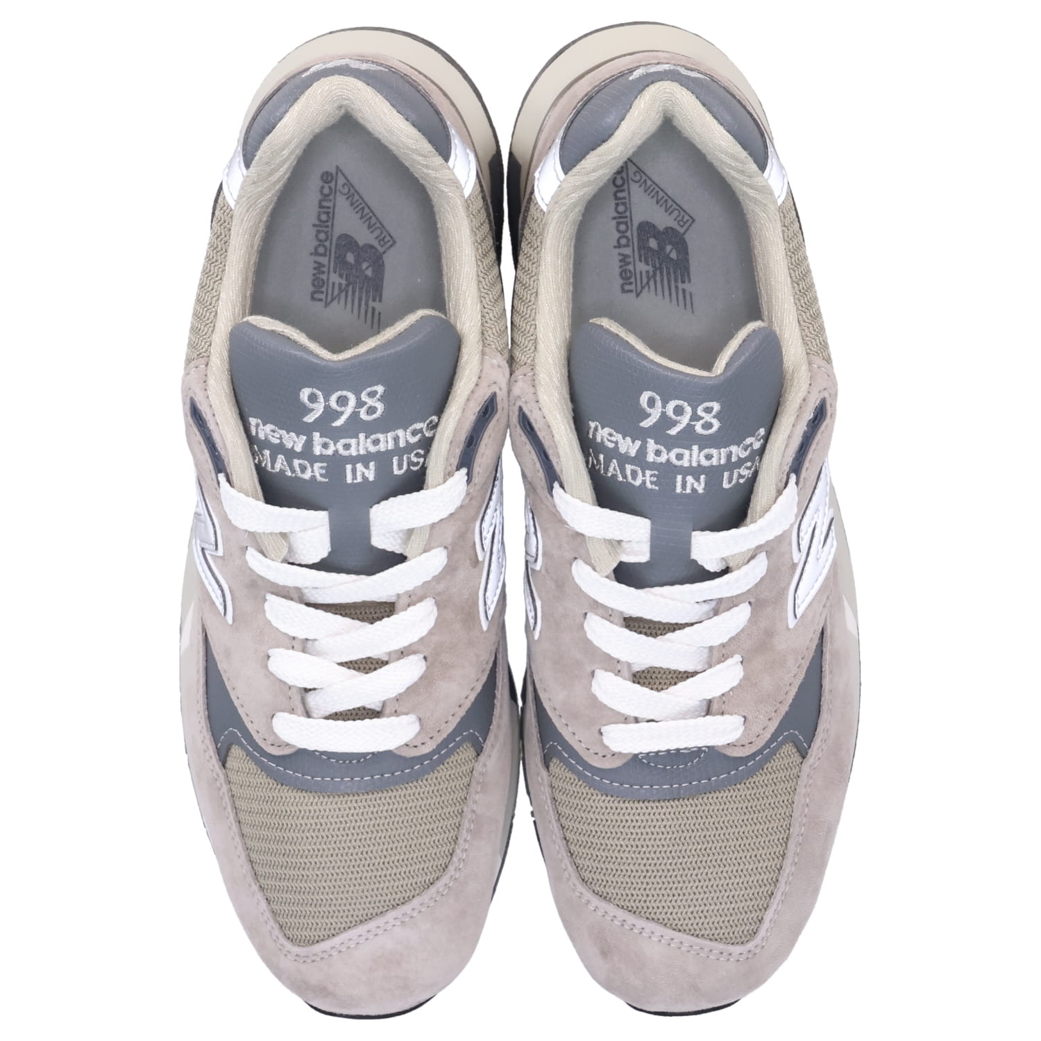 new balance ニューバランス 998 スニーカー メンズ レディース Dワイズ MADE IN USA グレー U998GR