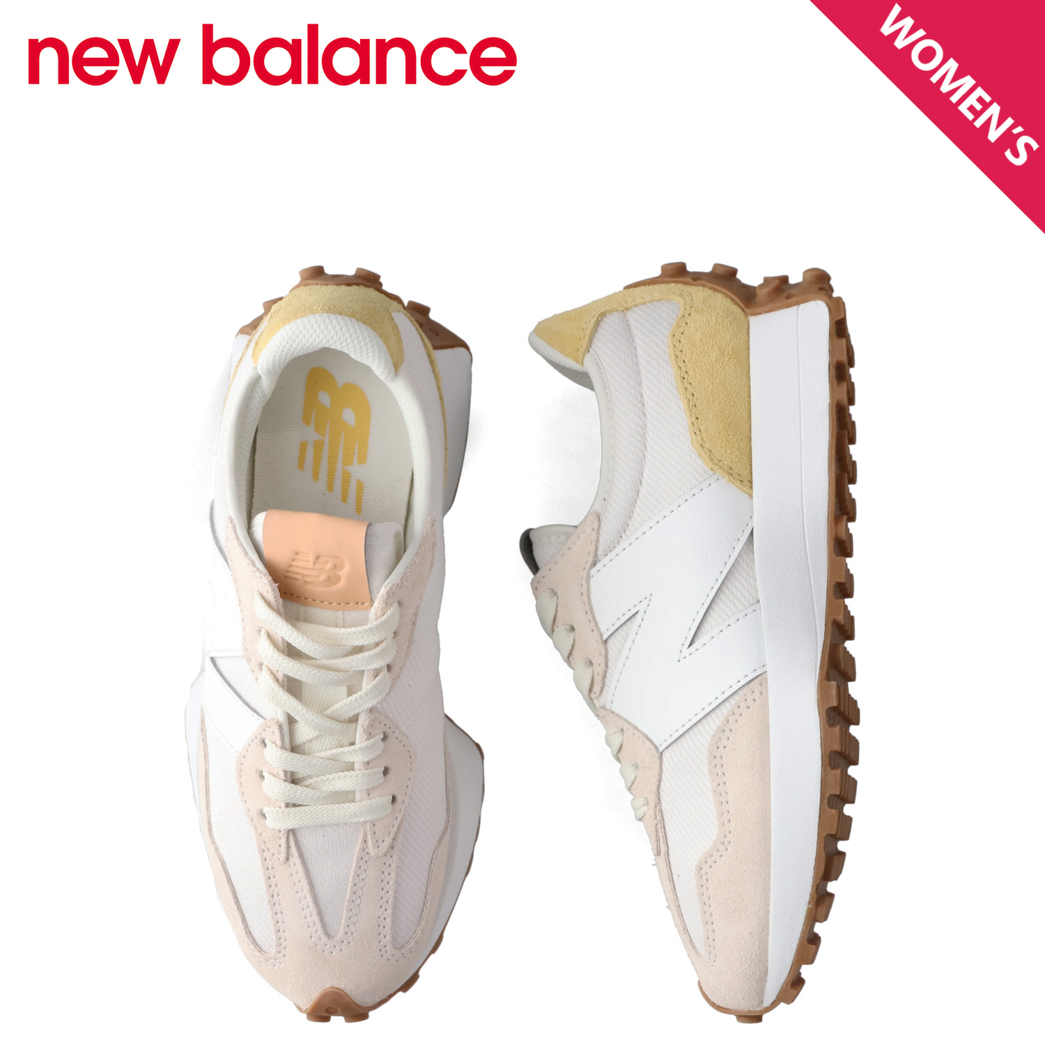 ニューバランス New Balance 327 ホワイト New Balance（ニューバランス） new balance スニーカー 327