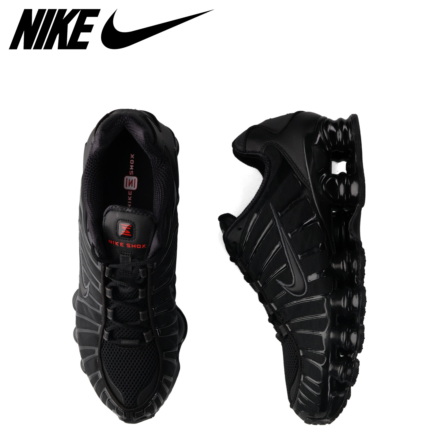 NIKE ナイキ ショックス TL スニーカー メンズ SHOX ブラック 黒
