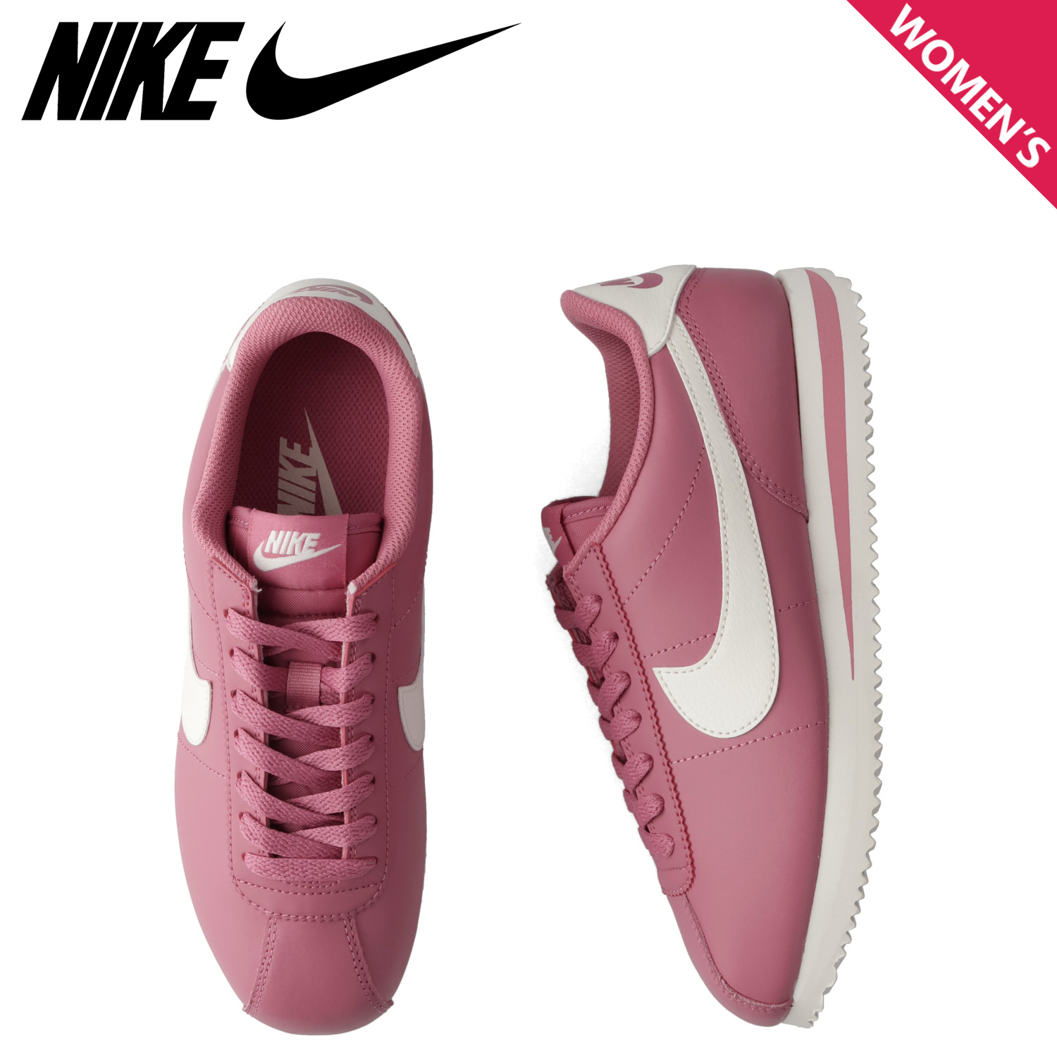 NIKE（ナイキ） ウィメンズ コルテッツ レザー スニーカー レディース