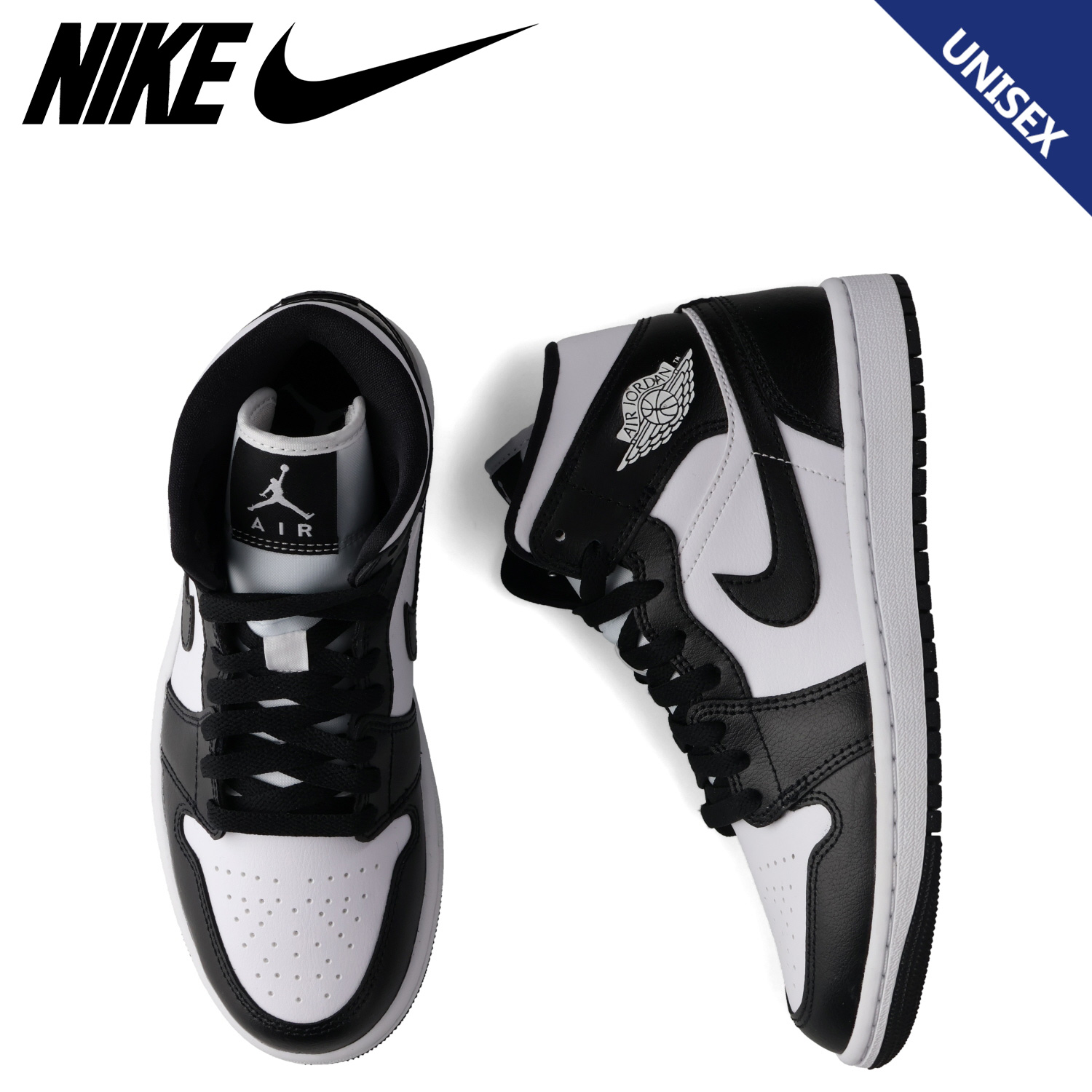 NIKE（ナイキ） ウィメンズ エアジョーダン1 ミッド スニーカー メンズ