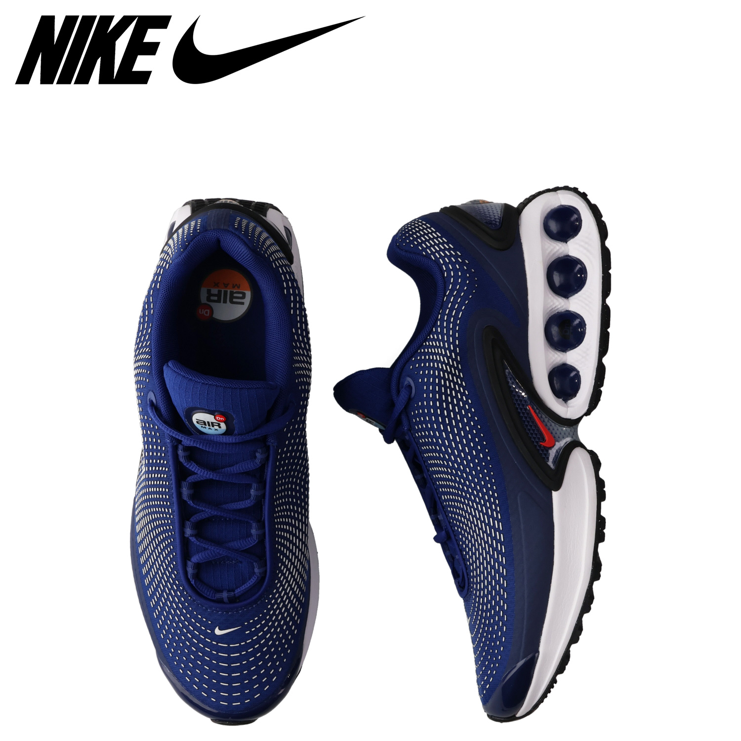 Nike Air Max Dnスニーカー 青/黒 NIKE（ナイキ） エアマックスDn スニーカー メンズ AIR MAX DN ブルー