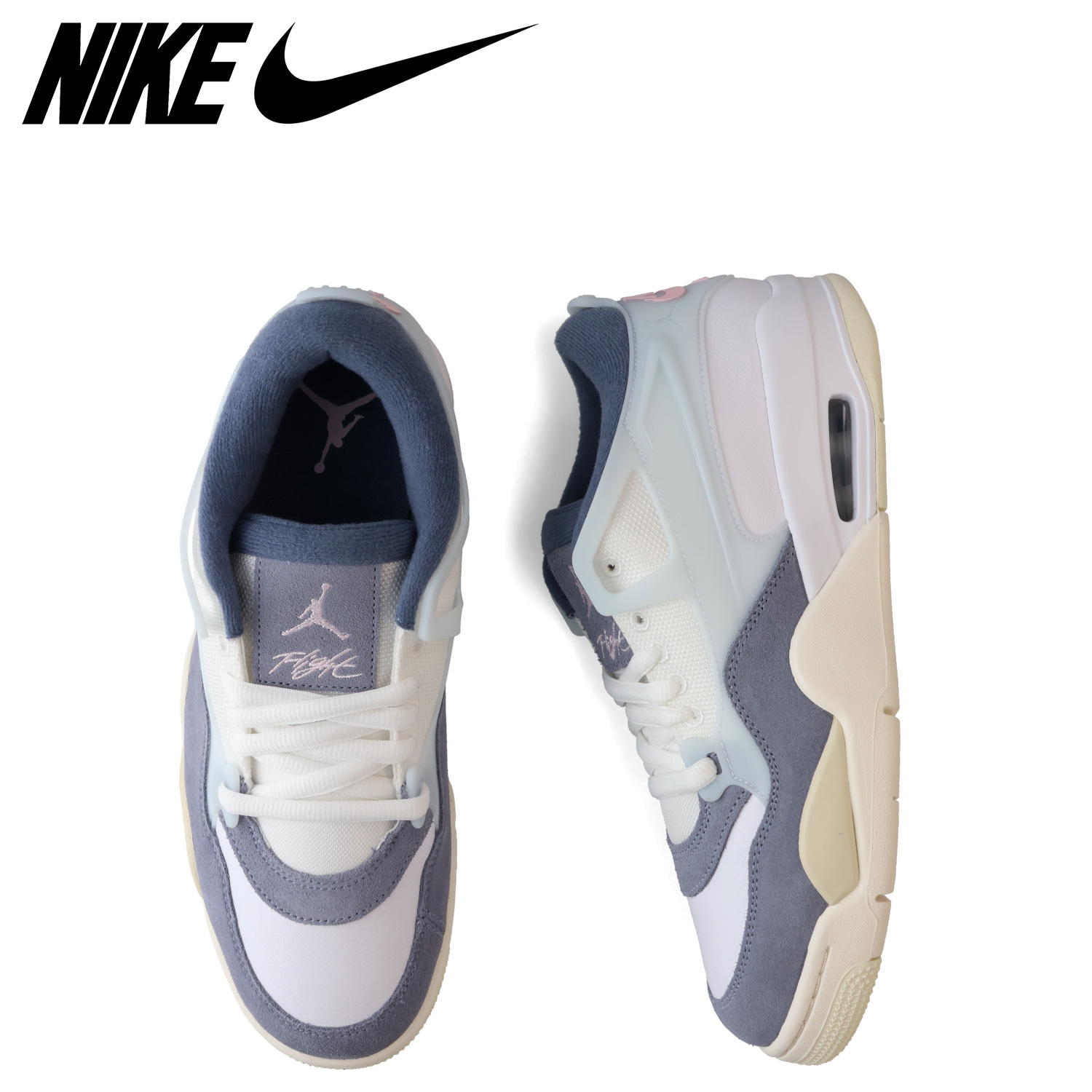 Air Jordan 4 ライトブルー スニーカー28.5　ジョーダン4箱付き NIKE ナイキ エアジョーダン4 RM スニーカー メンズ AIR JORDAN