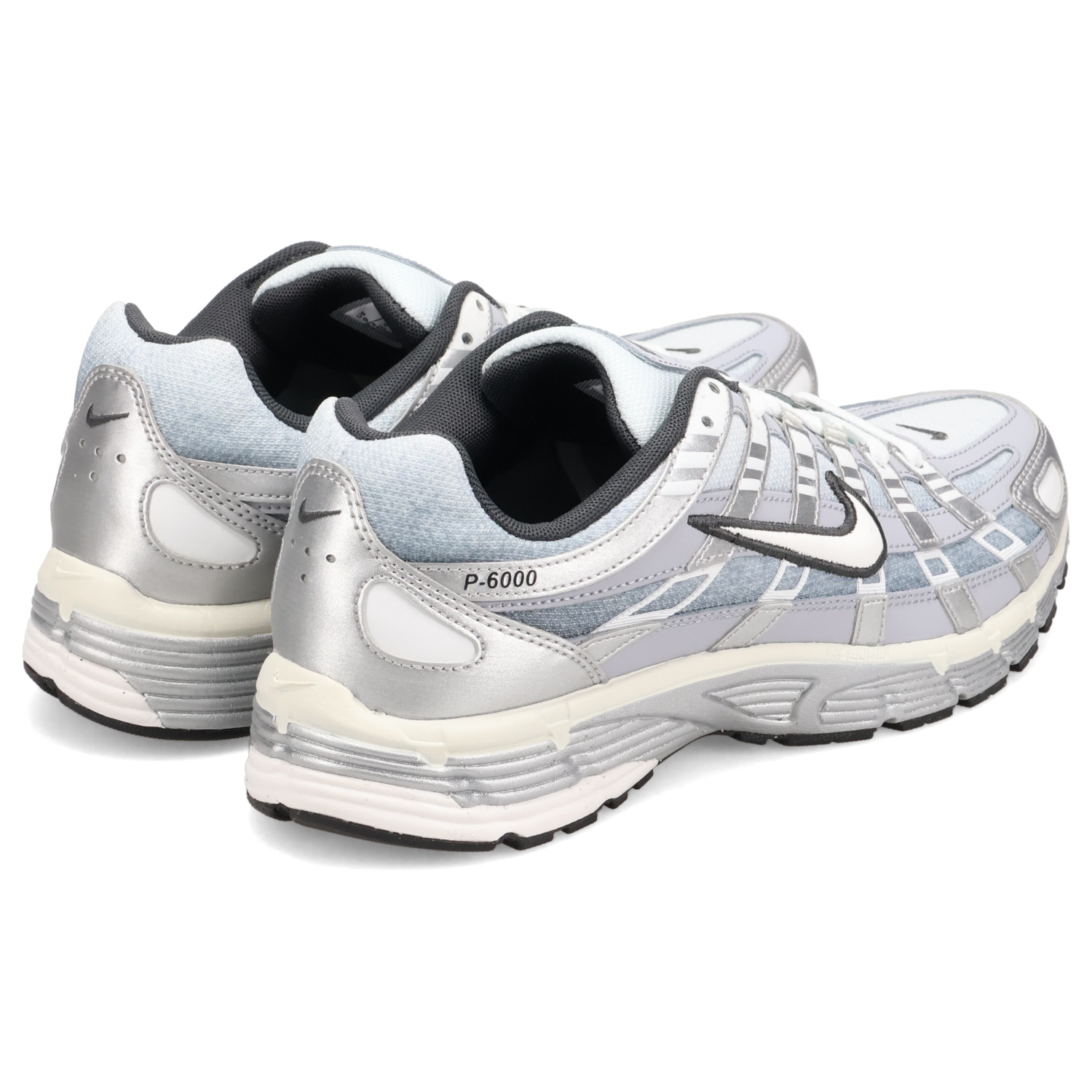 NIKE ナイキ スニーカー メンズ レディース P-6000 シルバー