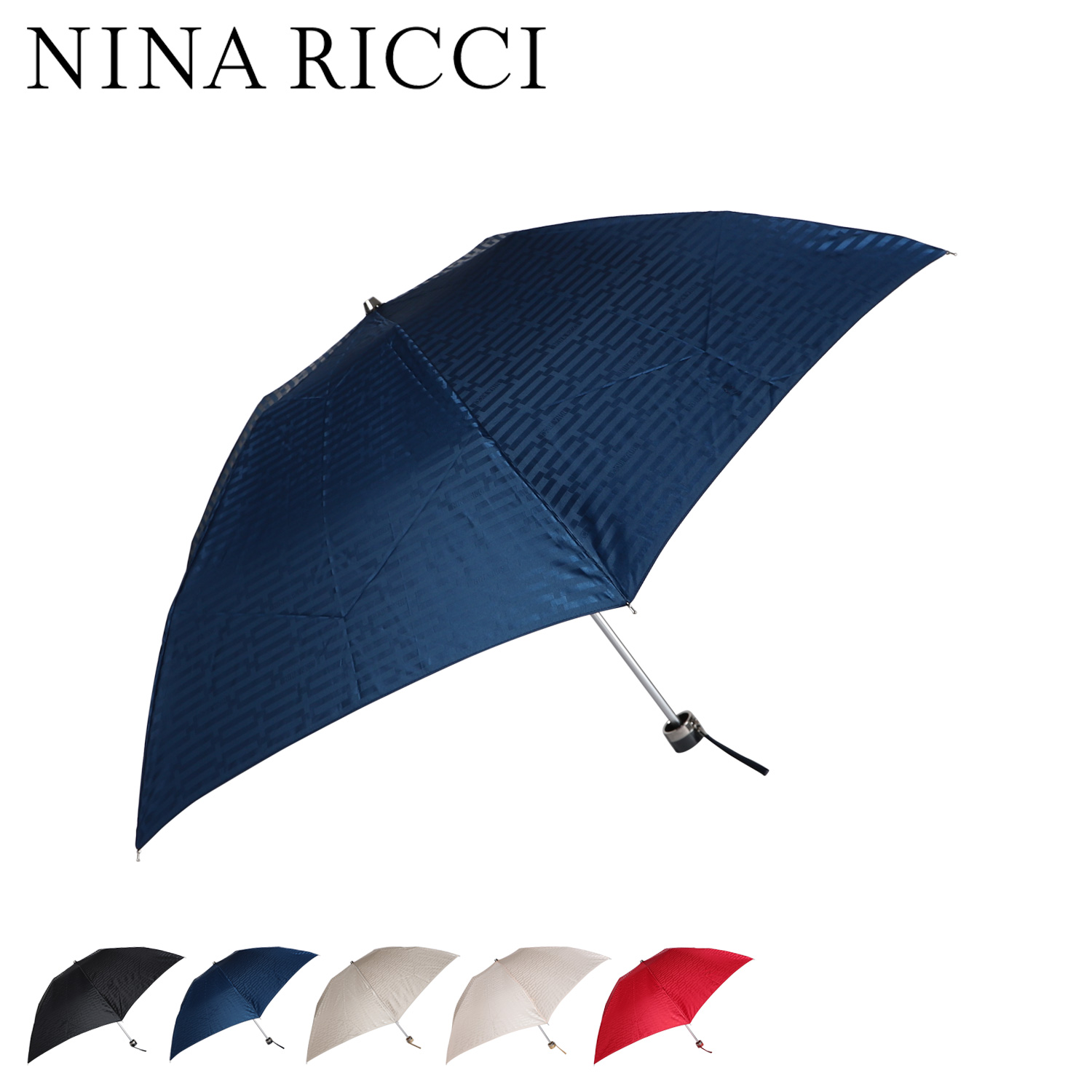 NINA RICCI ニナリッチ 折りたたみ傘 雨傘 レディース 軽量