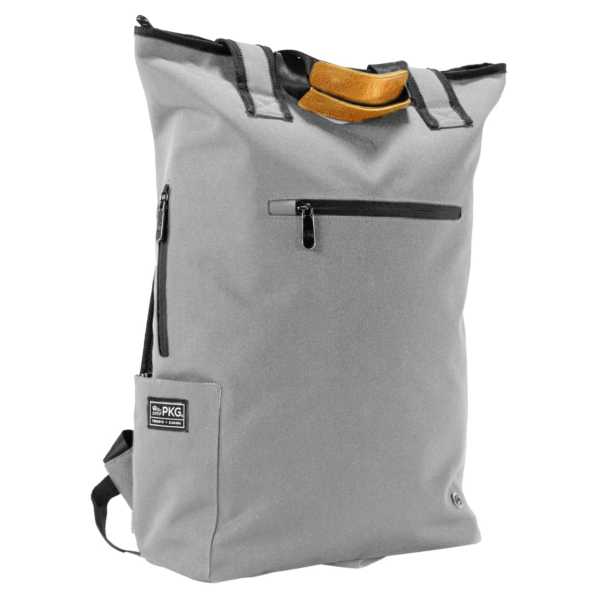 【極美品】 PKG リュック バックパック A4 グレー 収納 リュック リュックサック バックパック レディース 高校生 防水