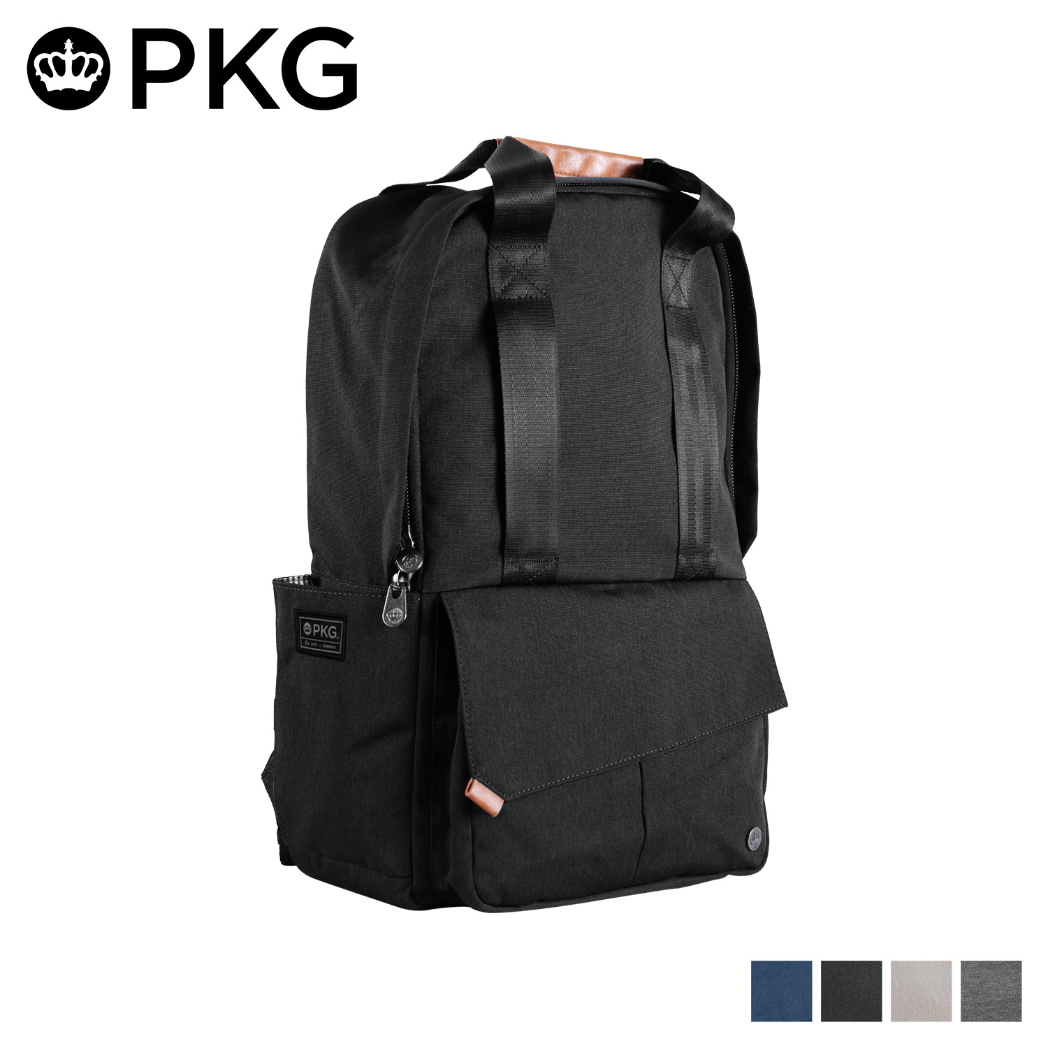 PKG ROSSEAU MID バックパック　ネイビー PKG ピーケージー 日本総代理店 ROSSEAU MEDIUM ロッソー