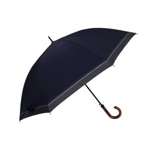 Paul Stuart ポールスチュアート 長傘 雨傘 メンズ 65cm 軽い 大きい ブラック グ...