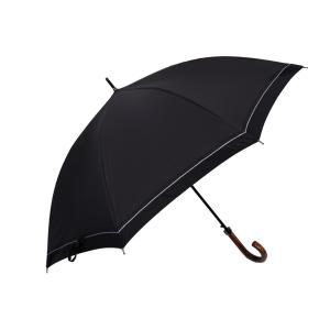 Paul Stuart ポールスチュアート 長傘 雨傘 メンズ 65cm 軽い 大きい ブラック グ...