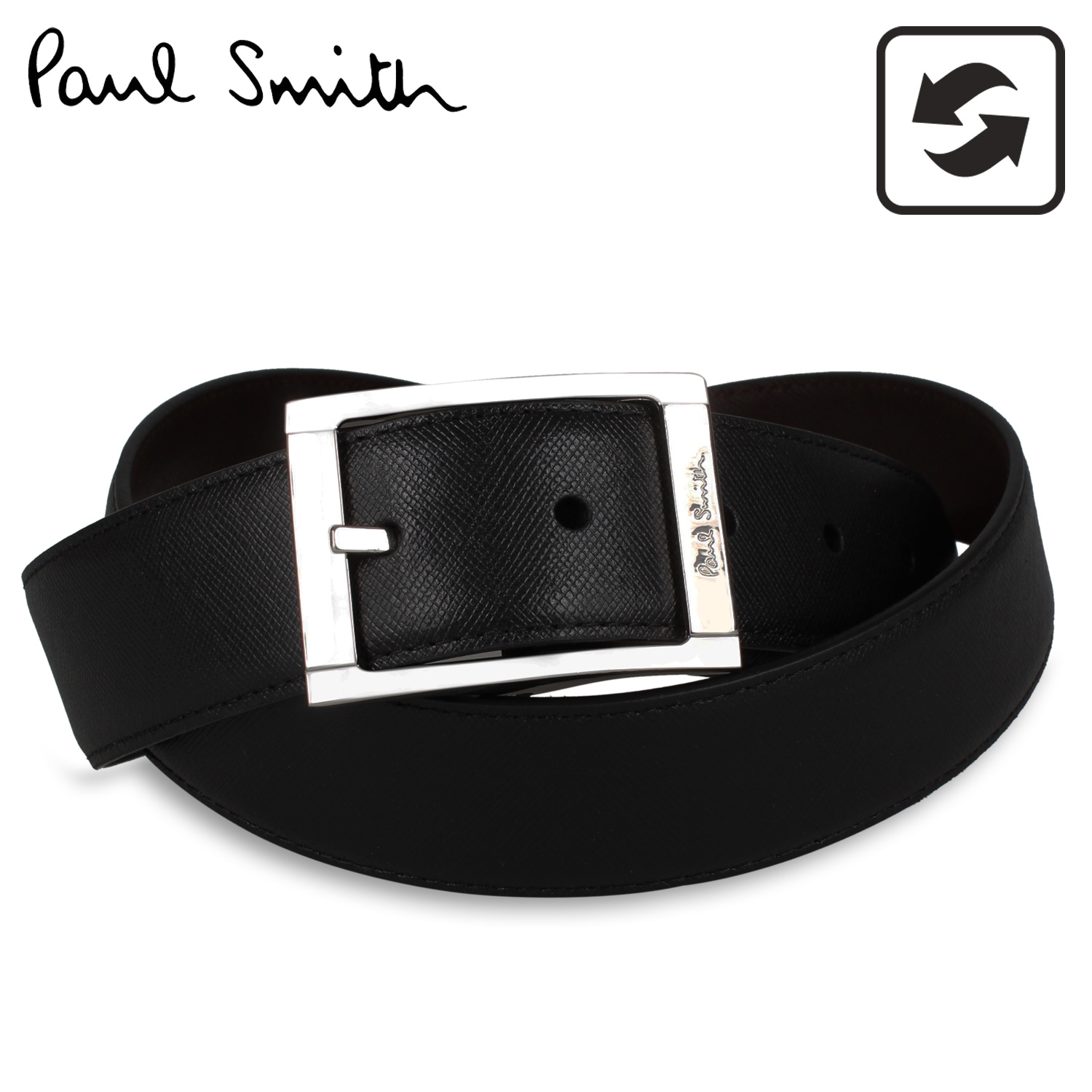 オンラインストア特注 Paul Smith(ポールスミス)リバーシブルレザー