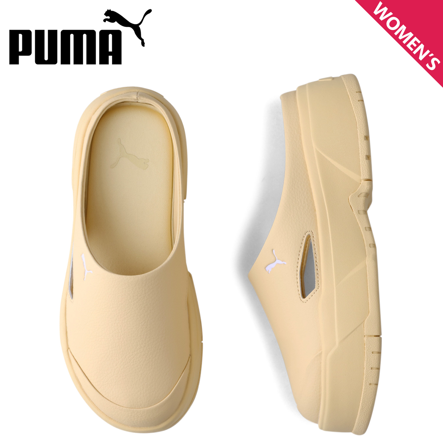 YELLOW ミュール PUMA プーマ サンダル レディース 厚底 ウィメンズ