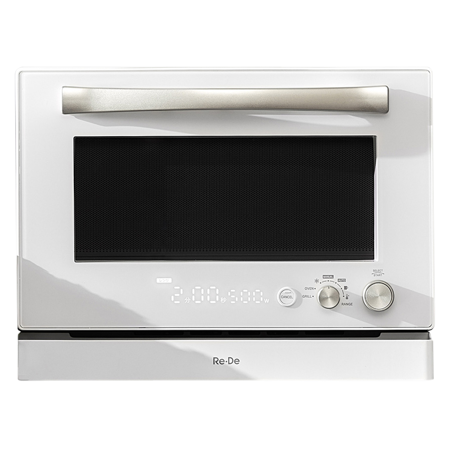特典付き Re・De リデ オーブンレンジ 電子レンジ グリル 20L 温度センサー 赤外線センサー あたため 解凍 MO02A-20 Re・De 特典付き リデ オーブンレンジ 電子レンジ 20L グリル 温度