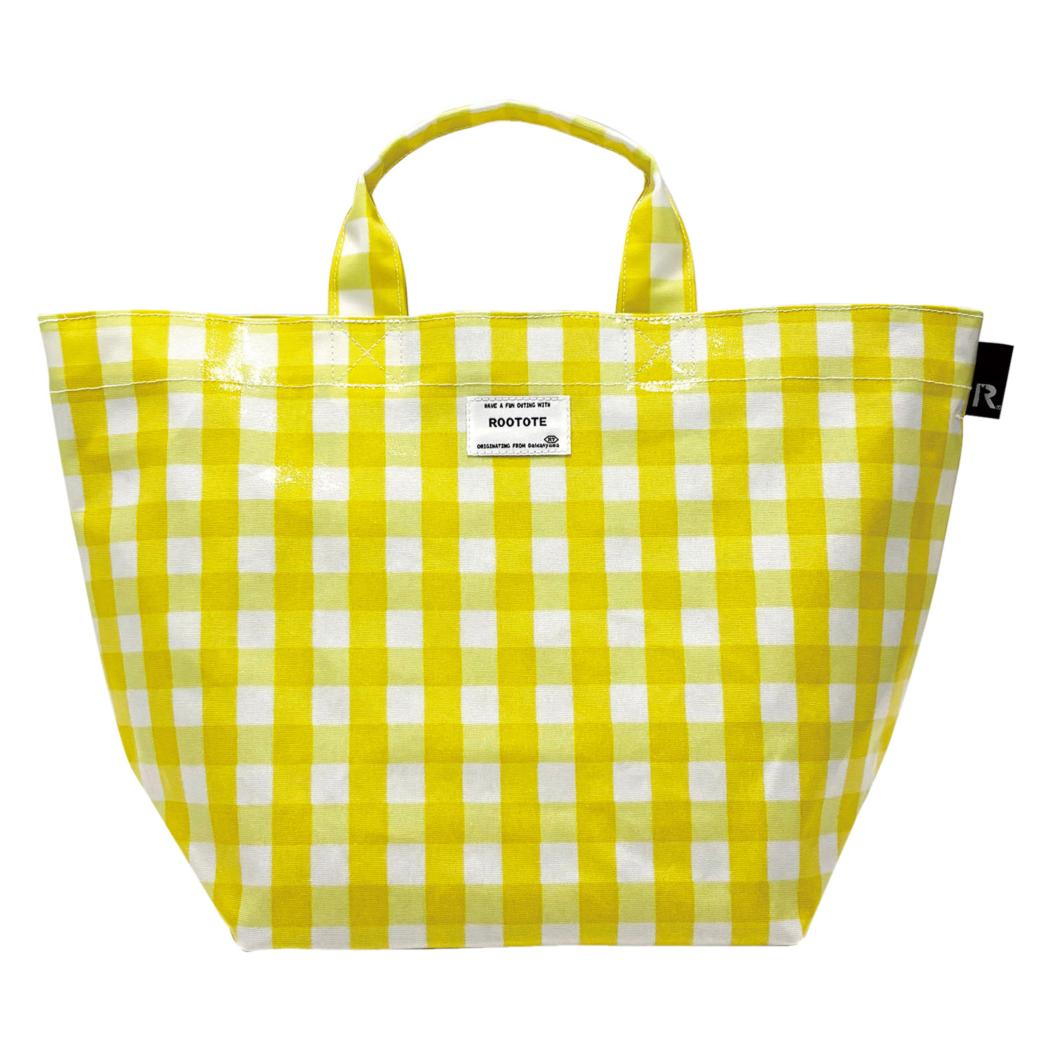 ROOTOTE（ルートート） トートバッグ バッグ レディース チェック柄 布