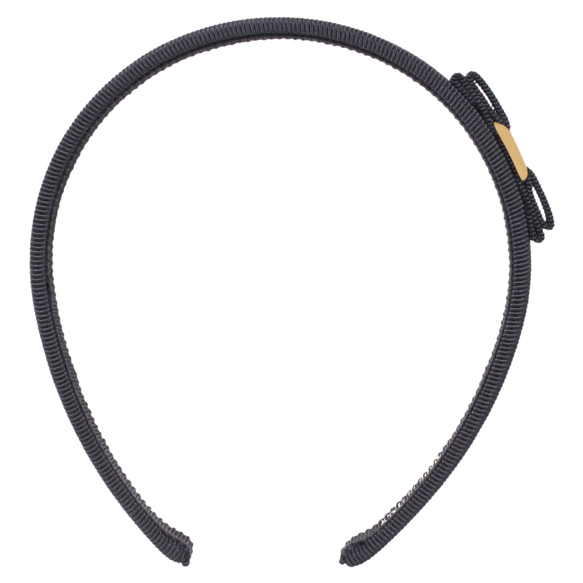 Salvatore Ferragamo ブラック ヘアバンド 保証書付き 41UIRdWt2XL.jpg_BO30,255,255,