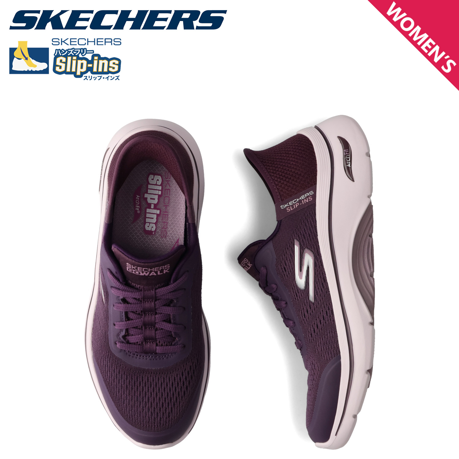 【即納】 SKECHERS スケッチャーズ スリップインズ ボブス スポート ウォーキング・ランニングウェア