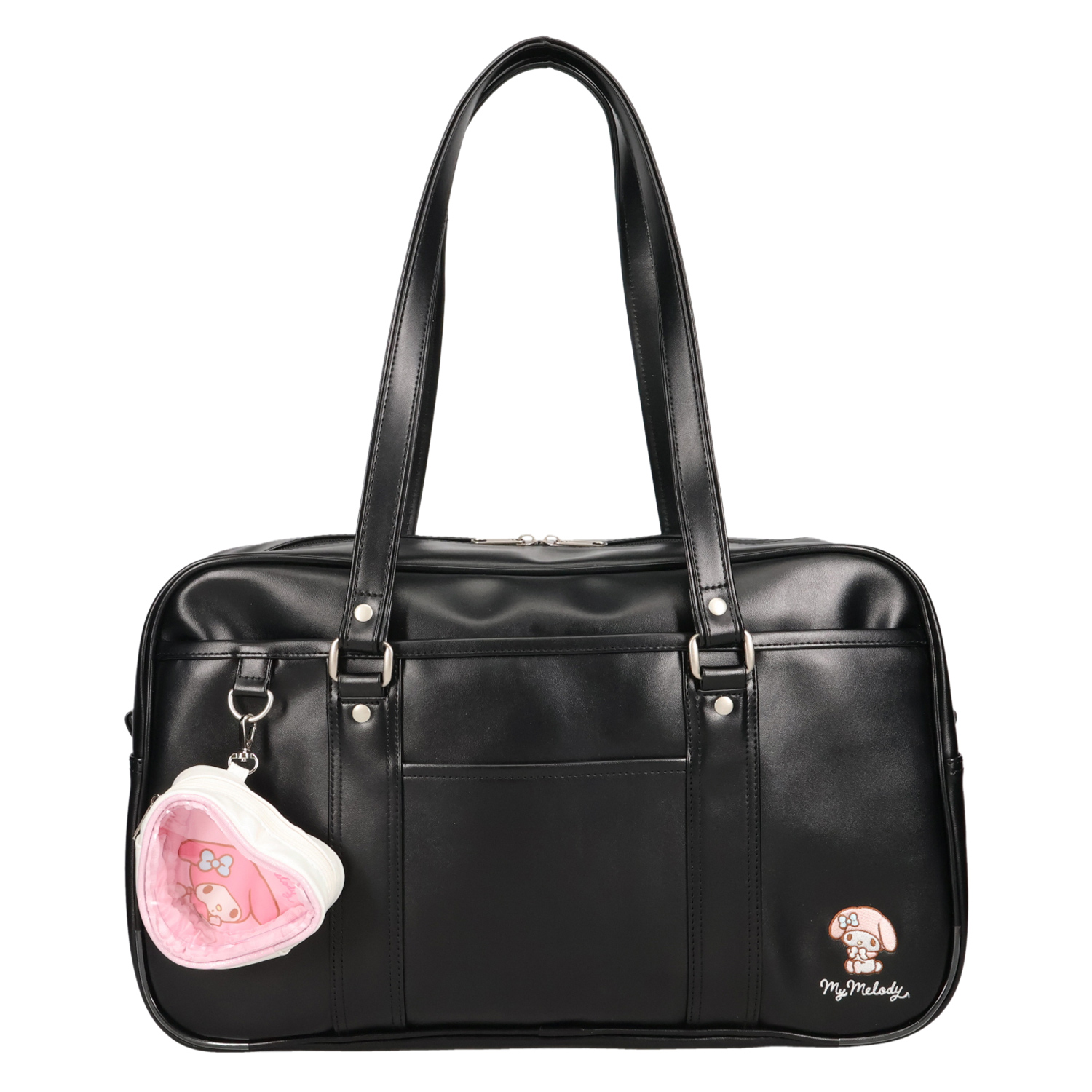 新品★昭和60年代〜★るるる学園★ボストンバッグ★ケース★SANRIO sanrio（サンリオ） ボストンショルダーバッグ スクールバッグ スクバ