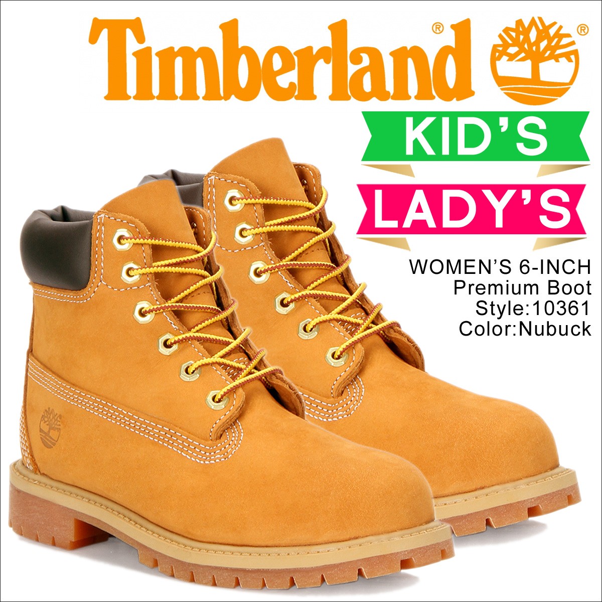 Timberland ティンバーランド ブーツ 6インチ プレミアム レディース