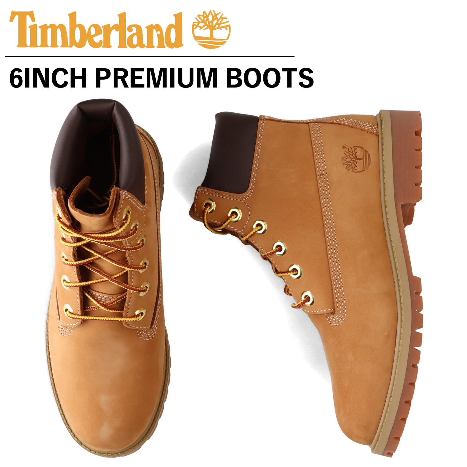 Timberland レディース ブーツ 6インチ ティンバーランド JUNIOR 6INCH PREMIUM WATERPROOF BOOTS  プレミアム ウォータープルーフ : timberland-12909 : シュガーオンラインショップ - 通販 - Yahoo!ショッピング