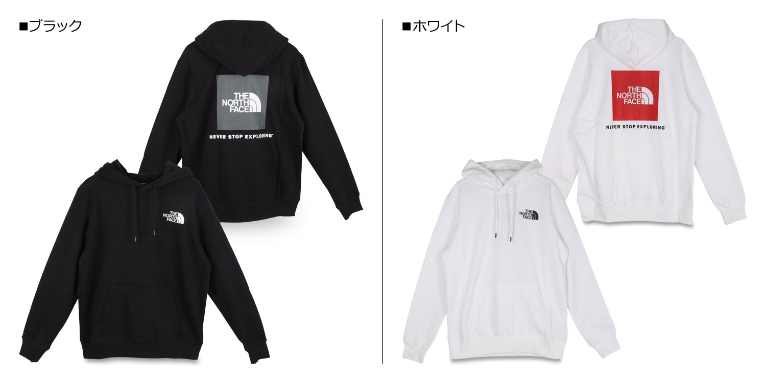 上品なスタイル THE NORTH FACE ノースフェイス パーカー メンズ レディース ボックス プルオーバー フーディー ブラック ホワイト 黒  白 NF0A4761 www.monseletjardin.ca