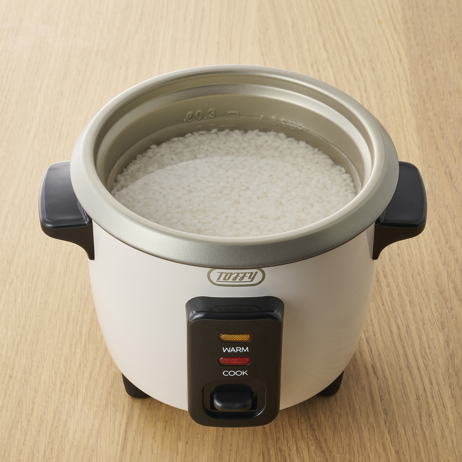 Toffy トフィー 炊飯器 0.5合 1.5合炊き 一人暮らし 保温 計量カップ
