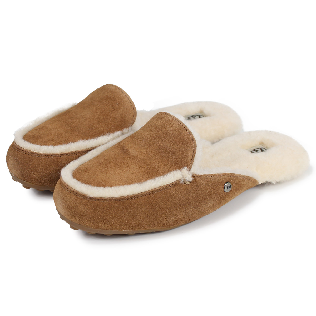 アグUGG  ローファー　ムートンスリッパ　
ミュール　35 楽天市場】UGG(アグ)ムートン ボア スリッポン スリッパ