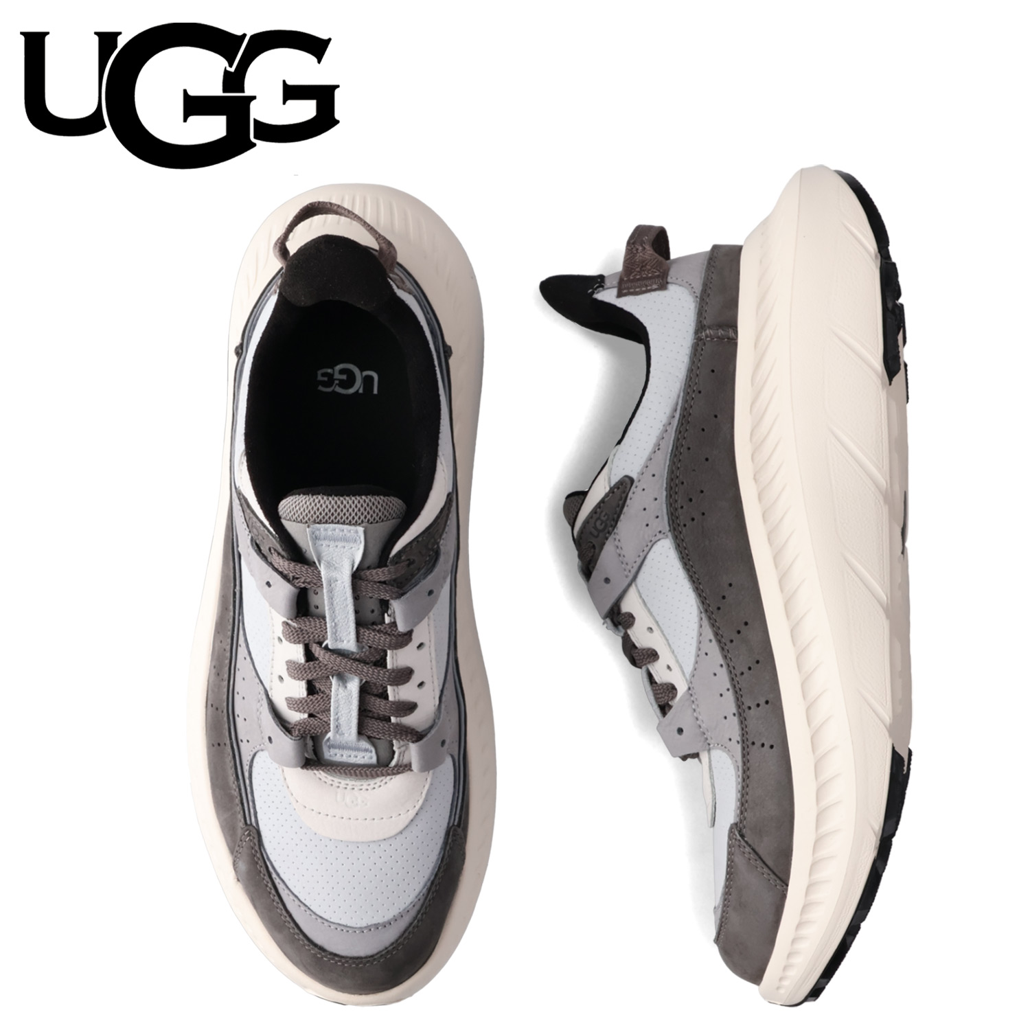 UGG（アグ） UGG V2 スニーカー ヌバック メンズ 厚底 CA805 V2 NUBUCK
