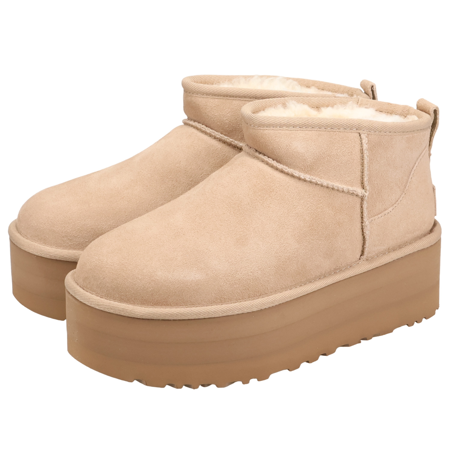 アグ UGG プラットフォーム ムートンブーツ クラシック ウルトラ ミニ レディース 厚底 CLASSIC ULTRA MINI PLATFORM  1135092