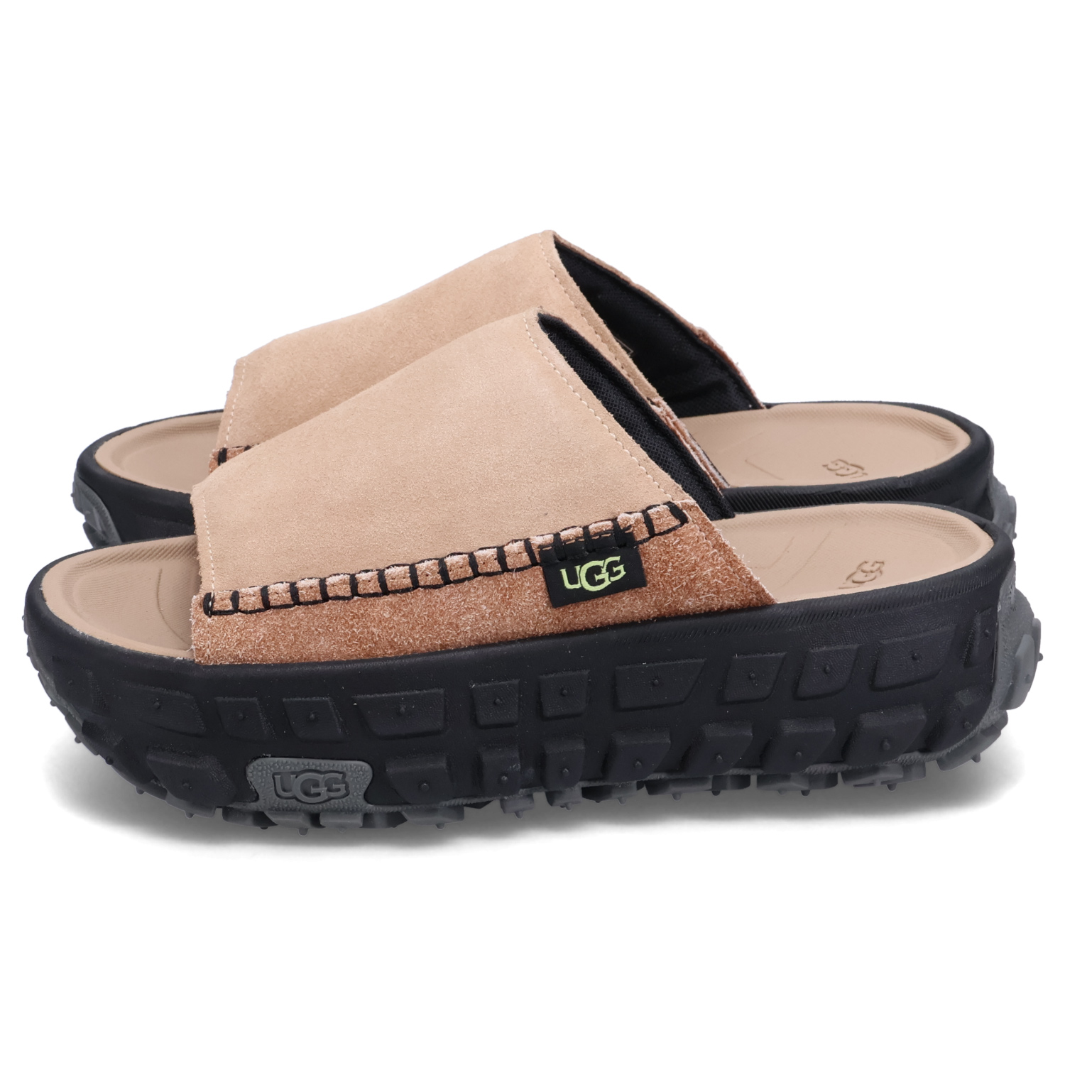 UGG ベージュ スライドサンダル UGG アグ サンダル スライドサンダル キャップトレイル