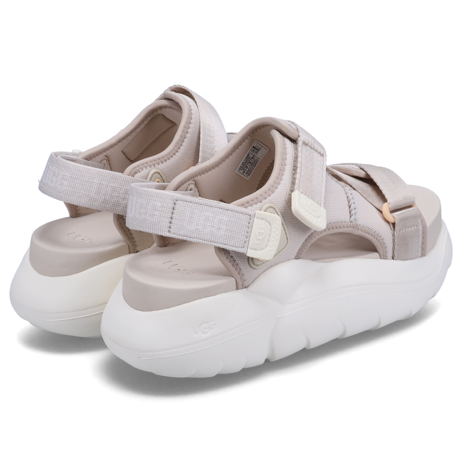 【UGG】シュガークロスサンダル(新品未使用) アグ レディース ファズ シュガー テリー クロス スライド