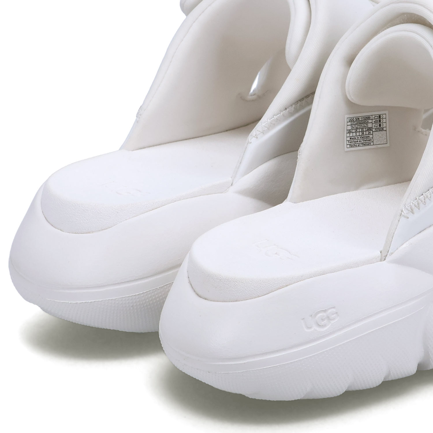 UGG LA Alto Stitch Slide サンダル 厚底 ホワイト Qoo10] UGG UGG LA ALTO STITCH S : シューズ