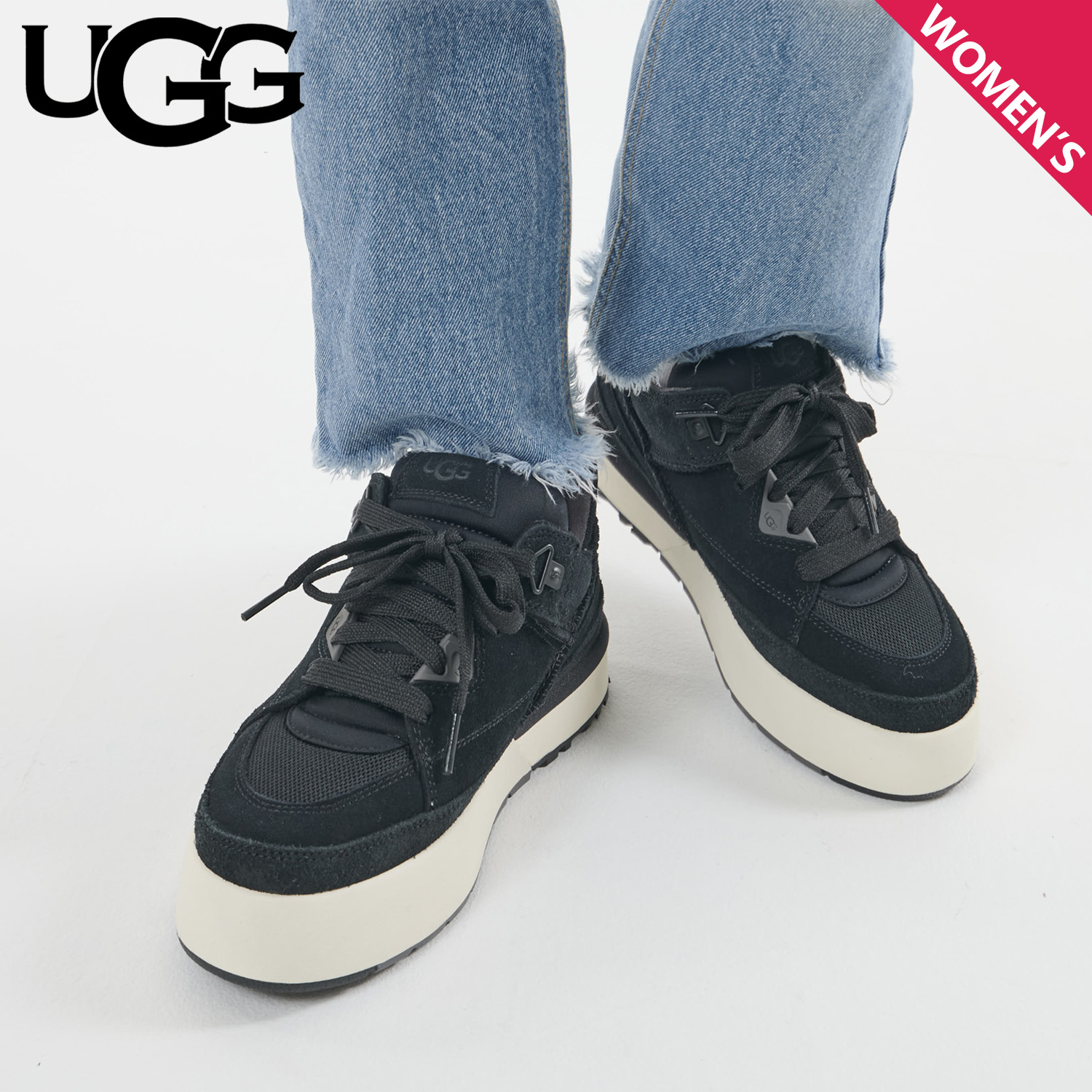 UGG（アグ） スニーカー ゴールデンクッシュ レディース 厚底 W