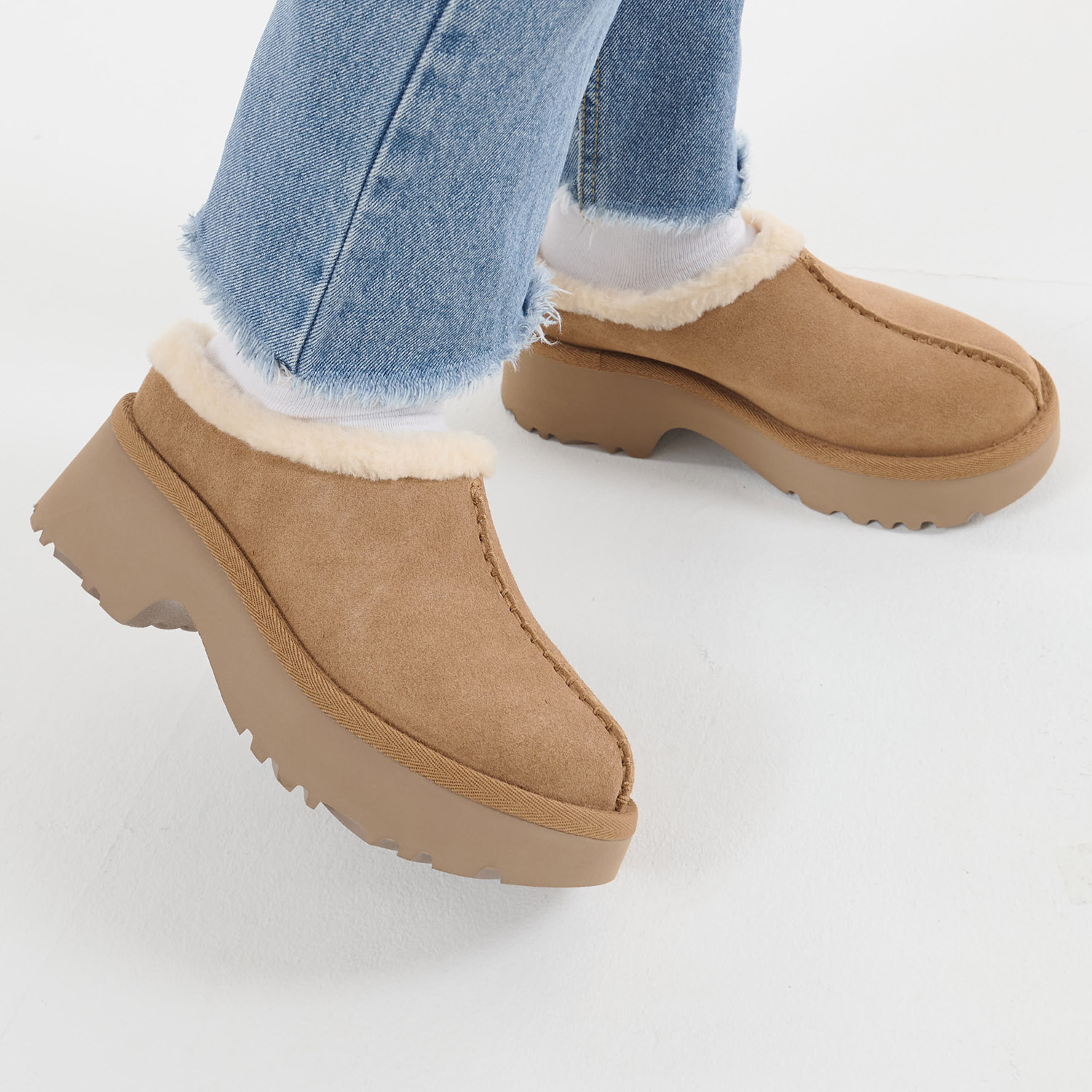 UGG＞ニュー ハイツ コージー クロッグ シューズ（ブーツ）｜UGG