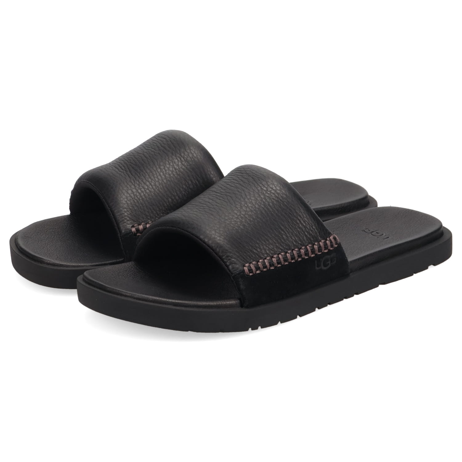 UGG シーサイドスライドサンダル ブラック UGG（アグ） スライドサンダル シーサイド 2 スライド メンズ SEASIDE