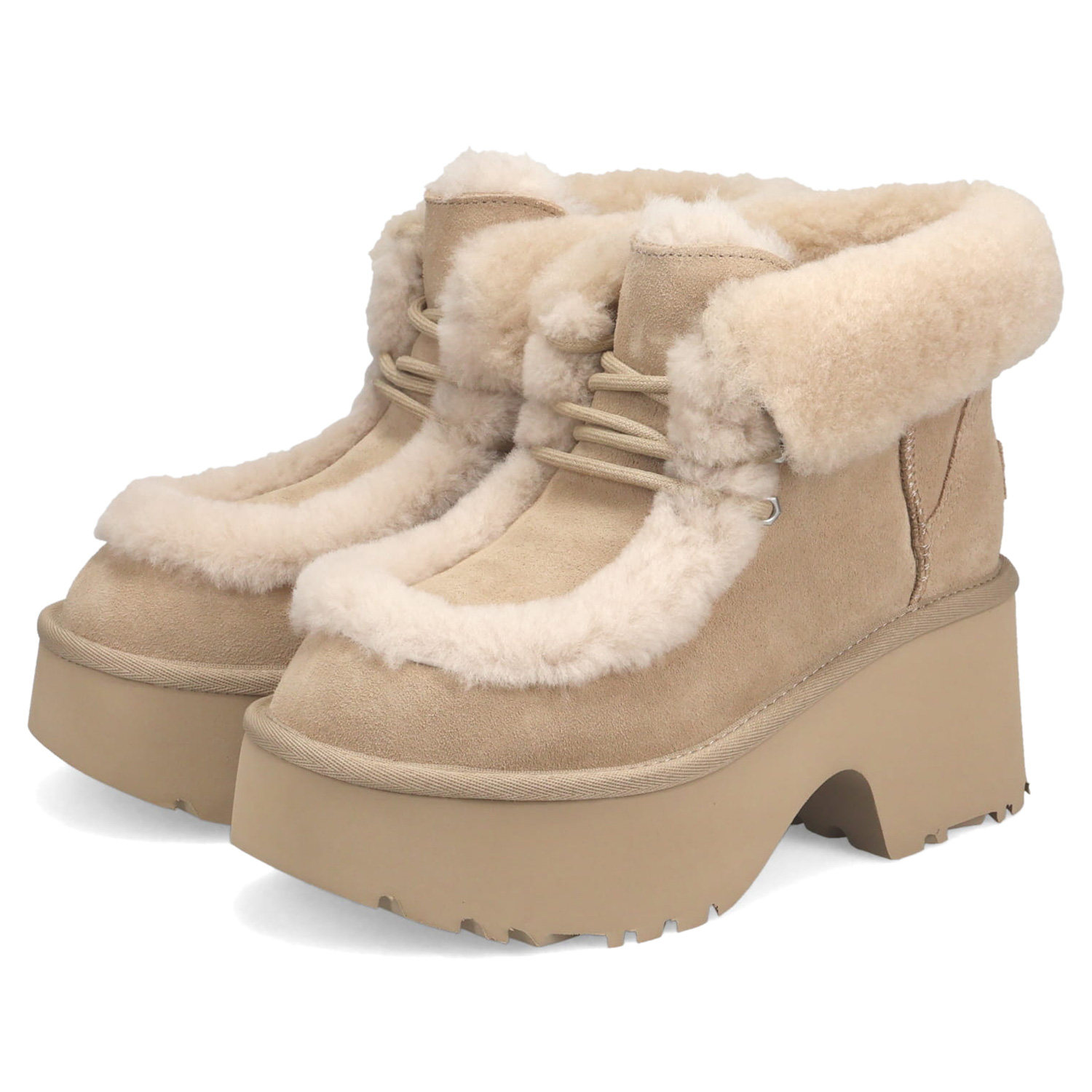 UGG（アグ） ブーツ ムートンブーツ エスミー レース アップ 