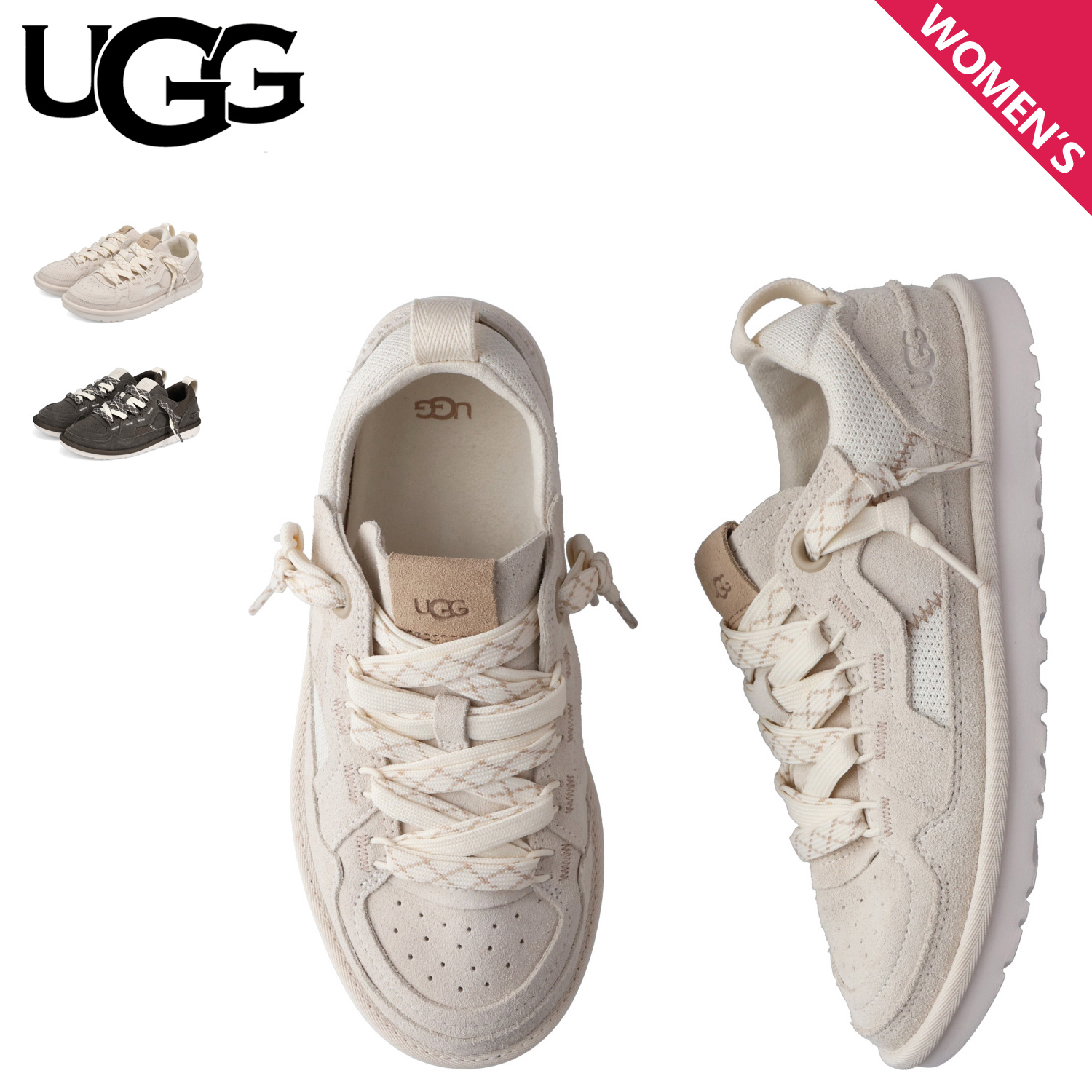 UGG（アグ） スニーカー ミニメル レディース W MINIMEL ベージュ