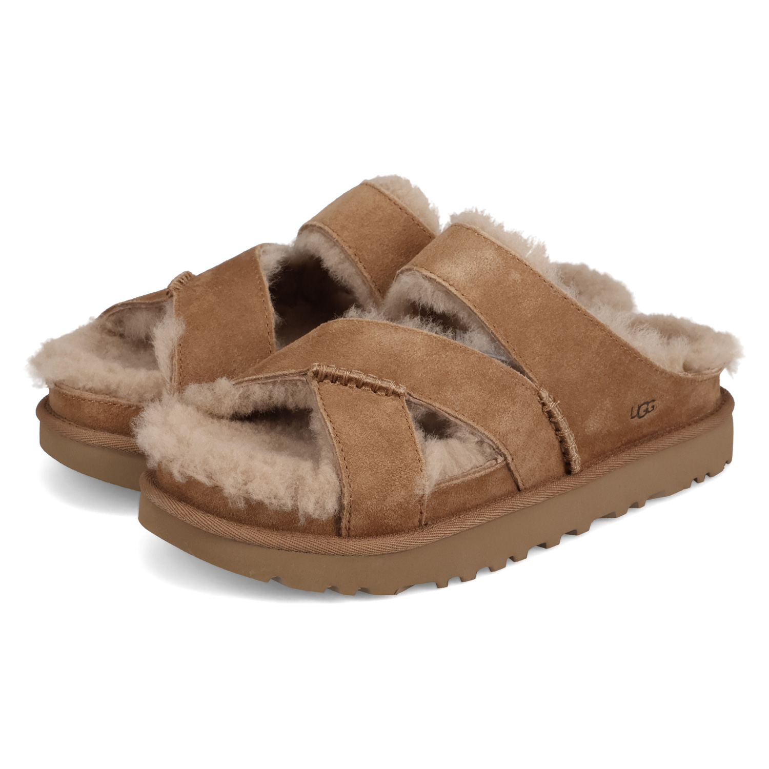 UGG（アグ） サンダル スリッパ グリーンポート クロスストラップ