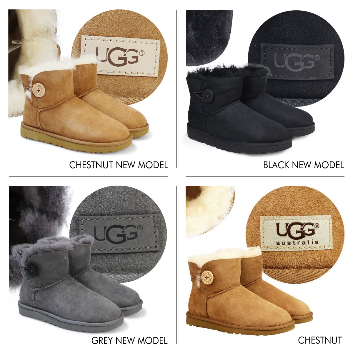 アグ UGG レディース WOMENS MINI BAILEY BUTTON II ムートンブーツ ミニ ベイリーボタン 2 3352 1016422  : ugg-3352 : シュガーオンラインショップ - 通販 - Yahoo!ショッピング