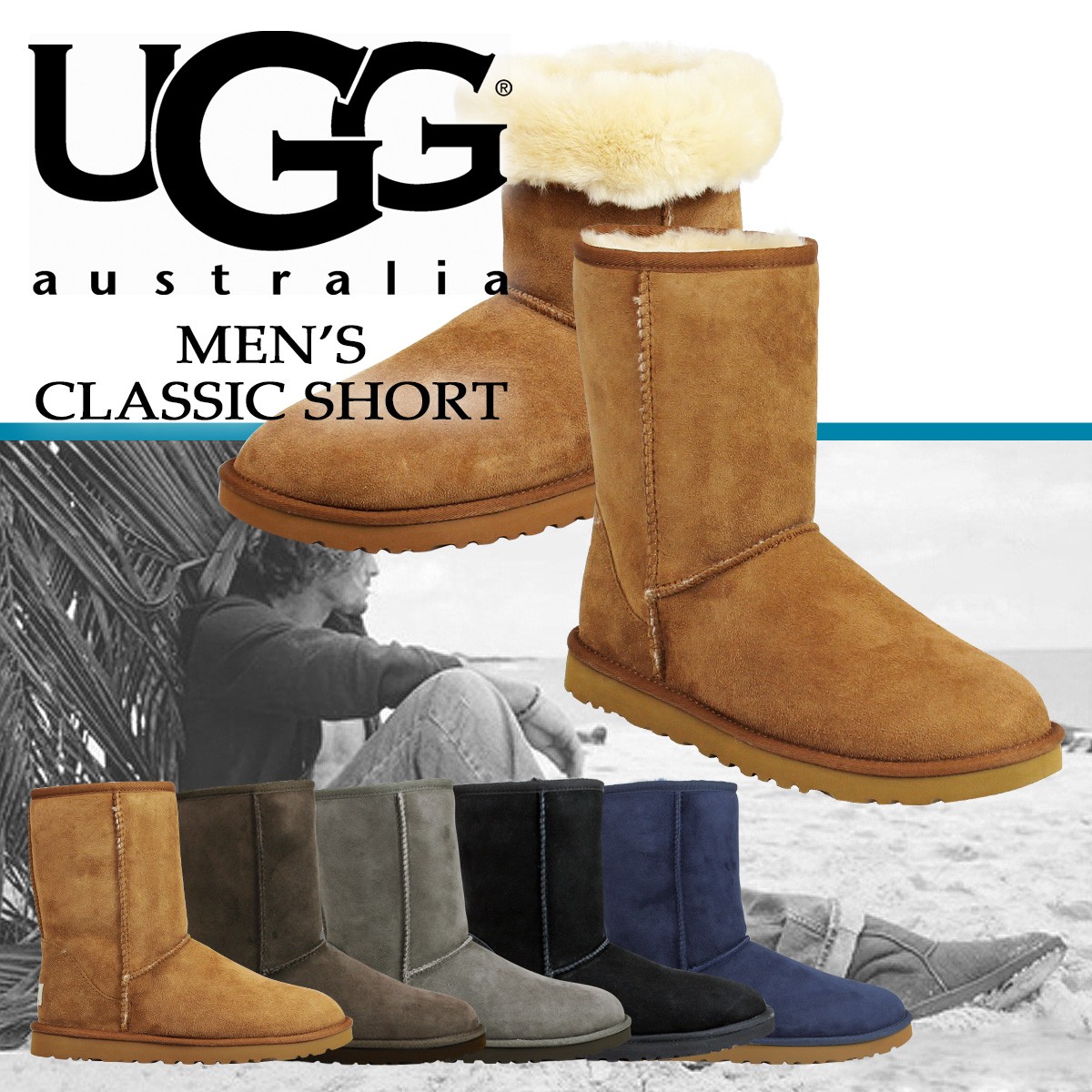 全商品オープニング価格特別価格 アグ Ugg メンズ クラシック ショート ムートンブーツ Mens Classic Short 5800 シープスキン 55 以上節約 Www Sagamorepub Com