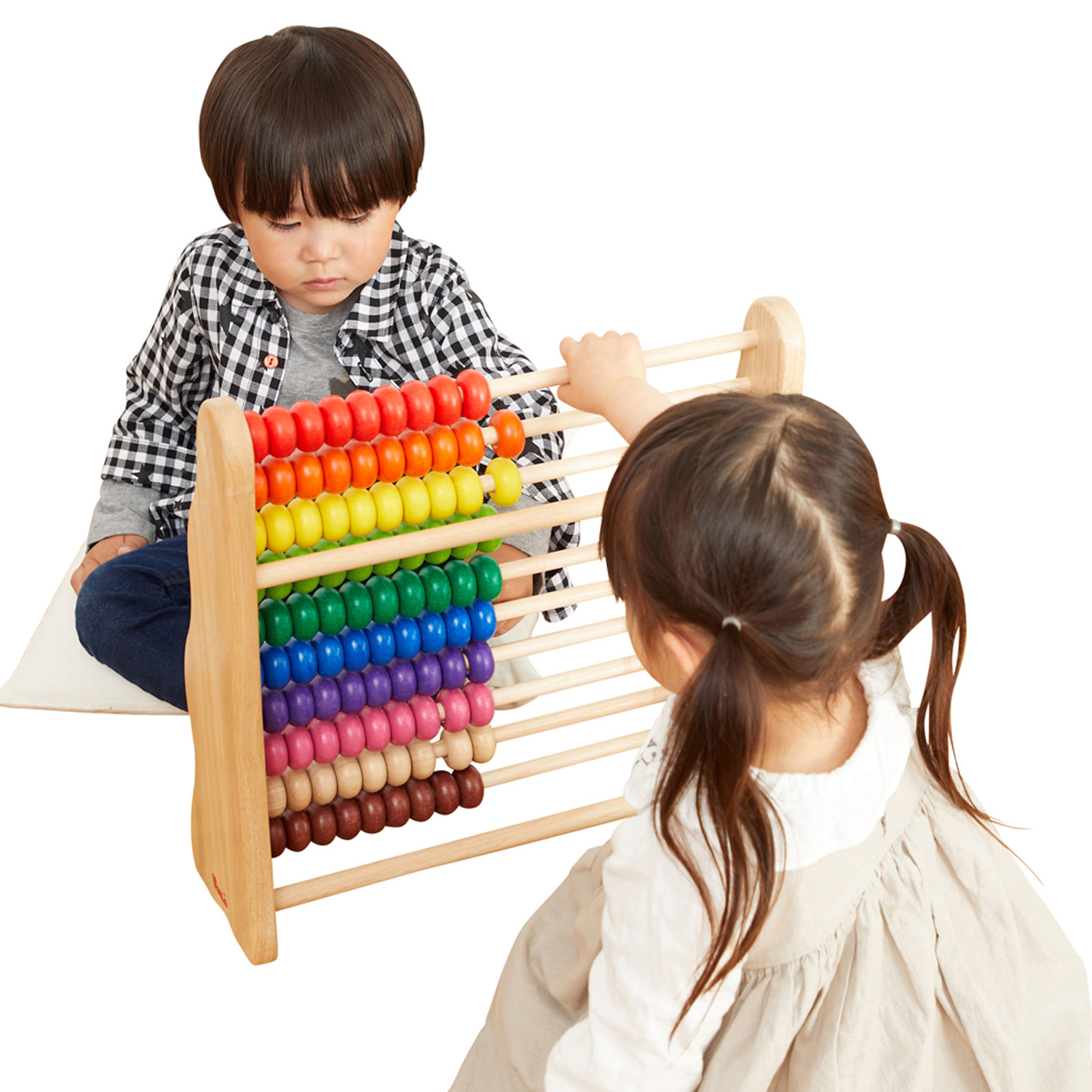 ボイラ VOILA 知育玩具 木のおもちゃ 100玉そろばん 3歳から対応