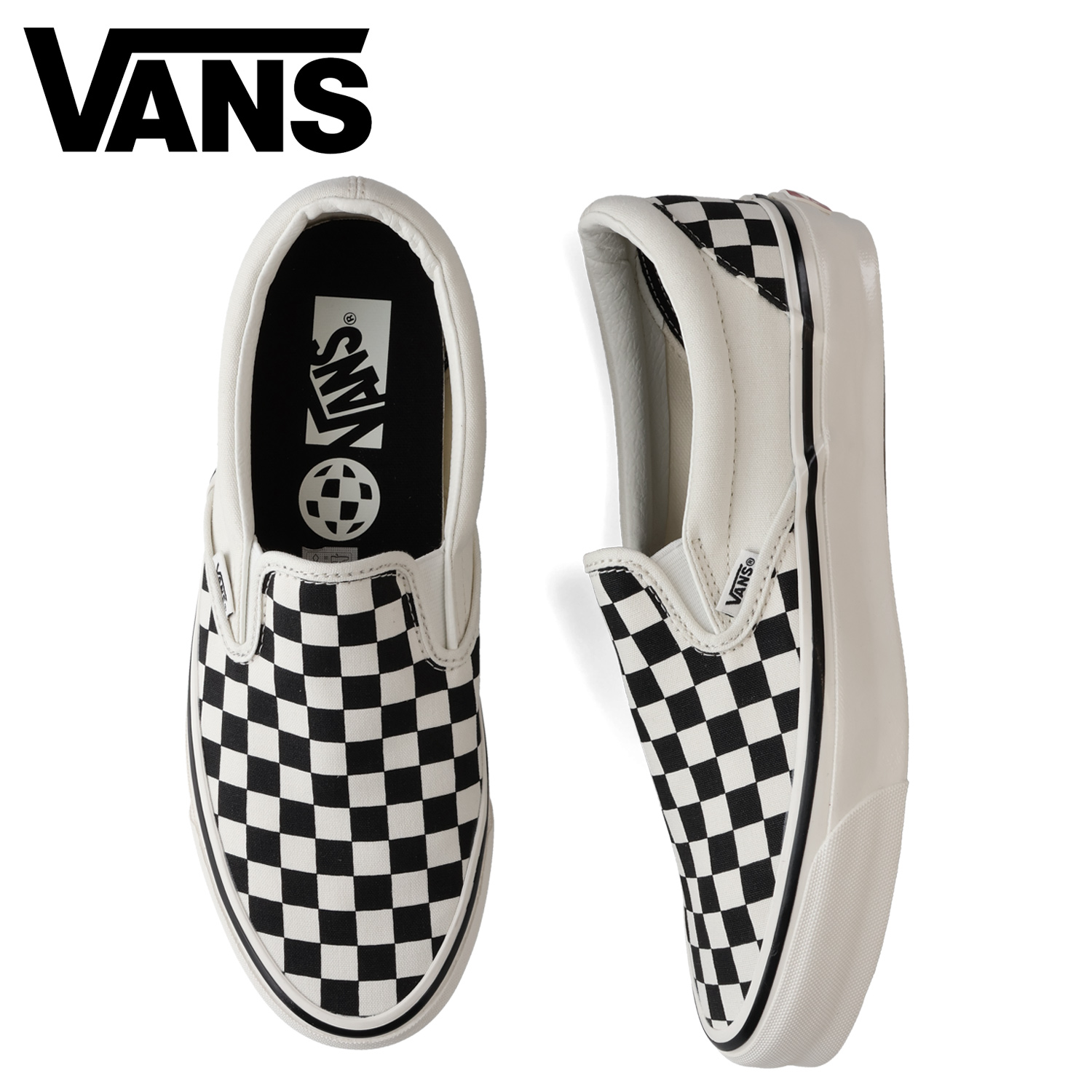 VANS ヴァンズ スリッポン スニーカー リイシュー 98 メンズ