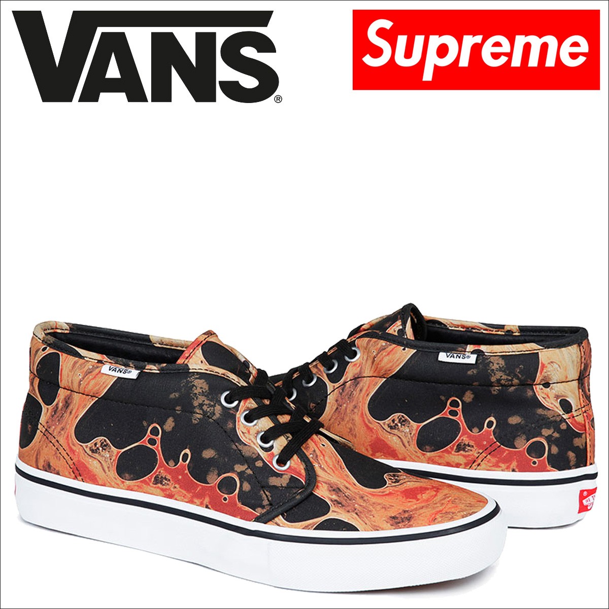 バンズ チャッカブーツ シュプリーム スニーカー メンズ VANS