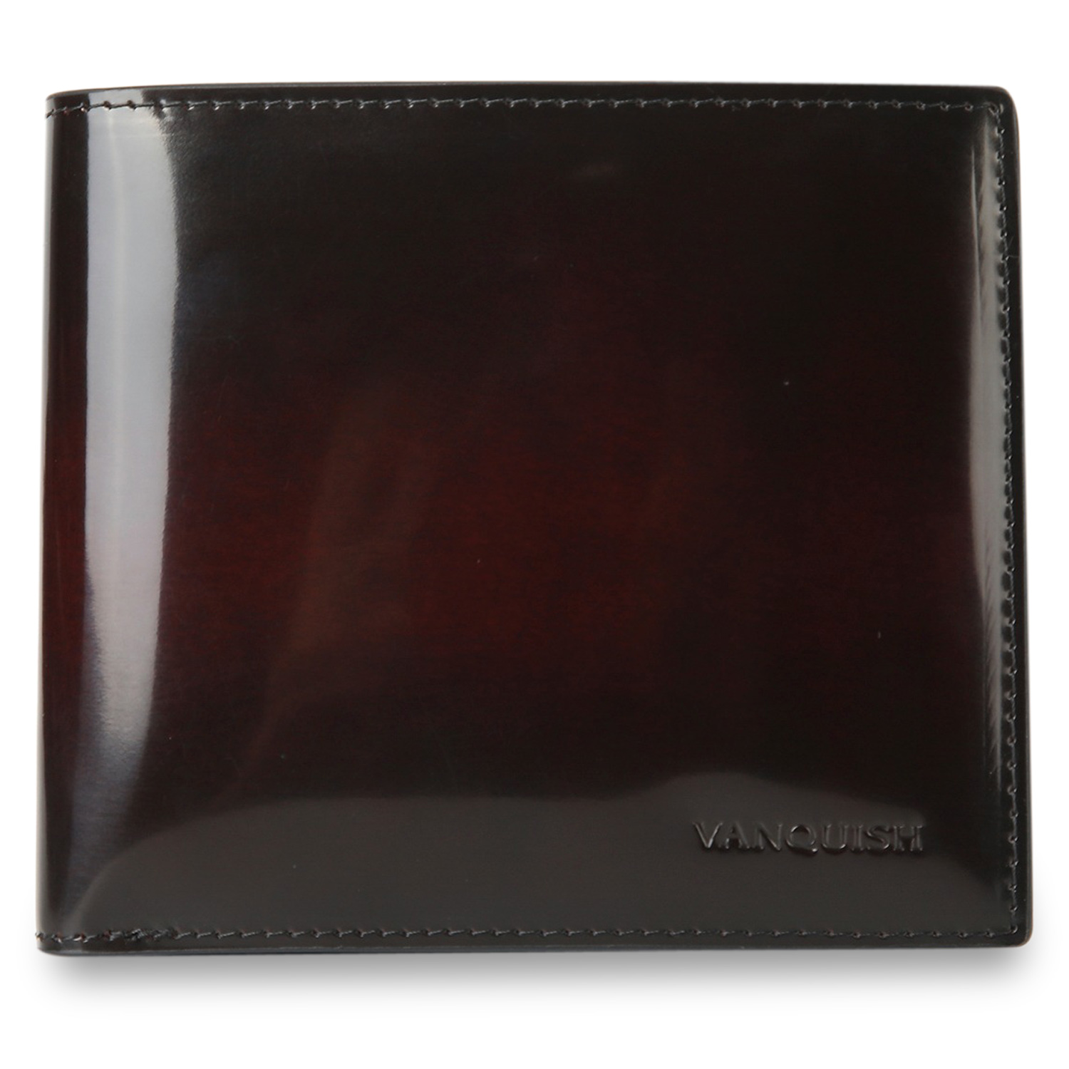 VANQUISH ヴァンキッシュ 二つ折り財布 メンズ 本革 WALLET グレー ネイビー ブラウン ワイン グリーン VQM-43170｜sugaronlineshop｜02