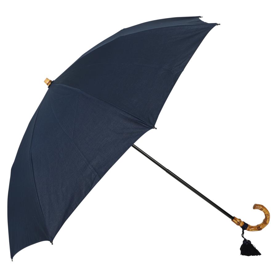 WAKAO ワカオ 雨傘 折りたたみ傘 レディース 47cm 軽量 防水 UVカット 紫外線対策 天然素材 日本製 タッセル付き FOLDING UMBRELLA 9416