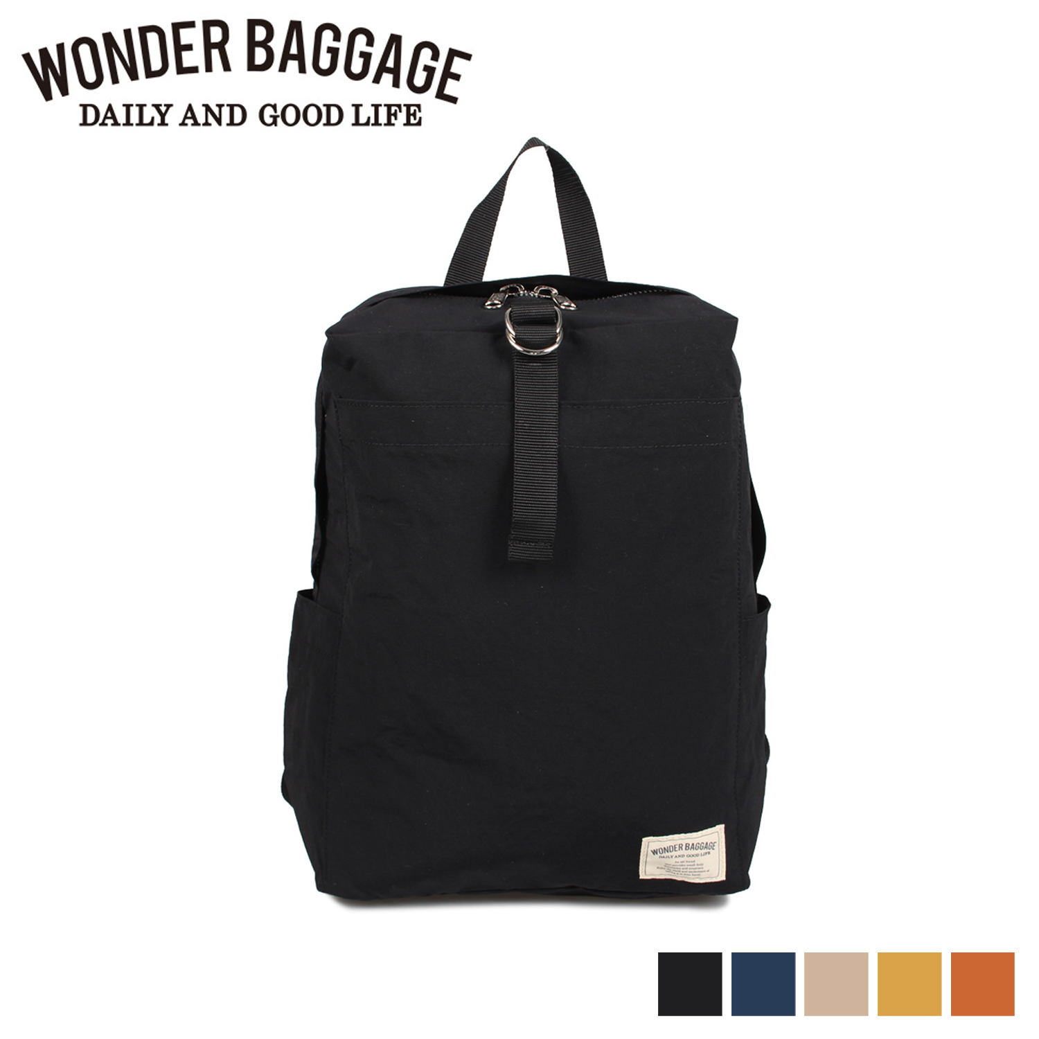 WONDER BAGGAGE リュック kaban-aiwa_tt-wb-g-001